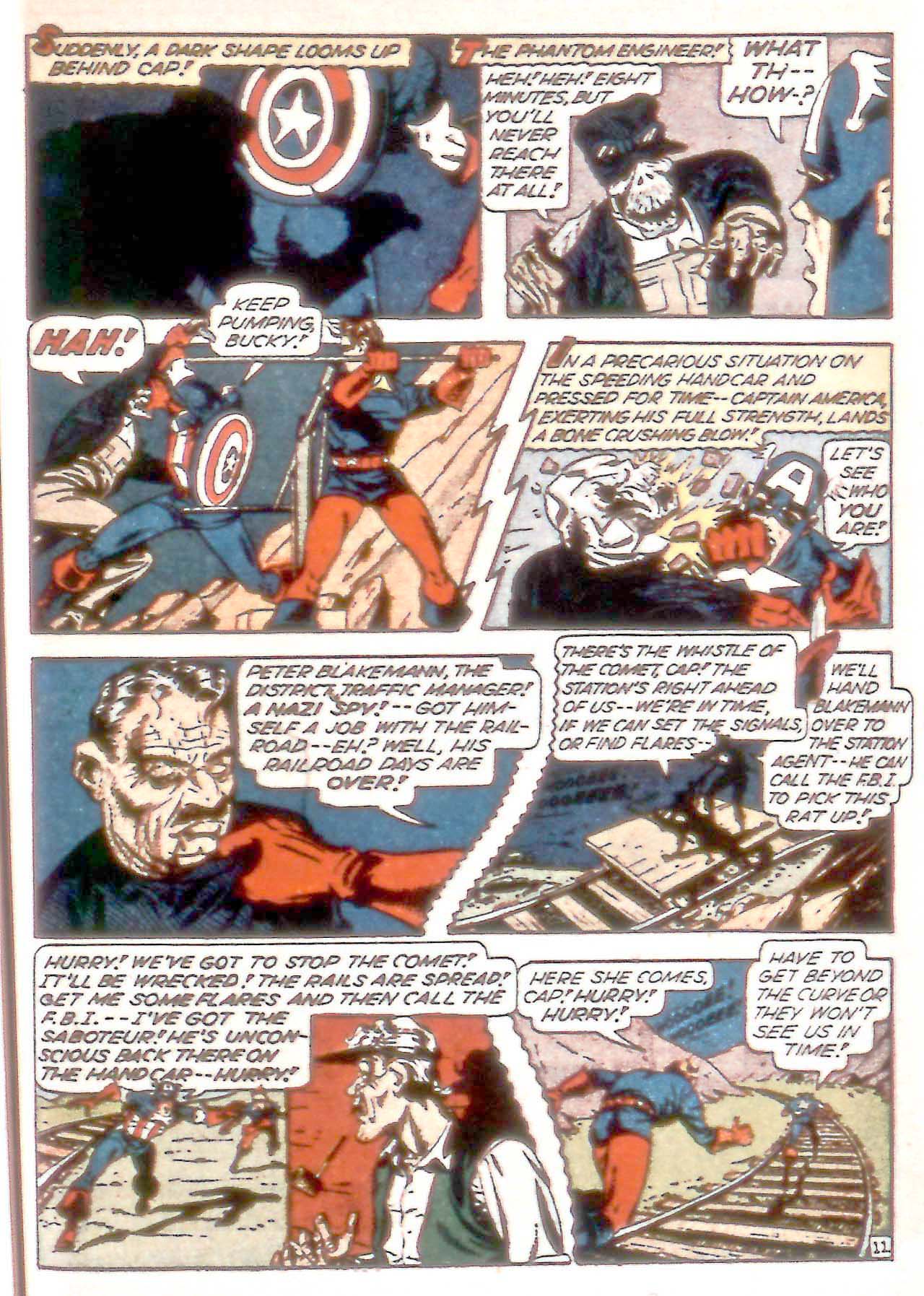 Read online Captain America Comics comic -  Issue #29 - 43