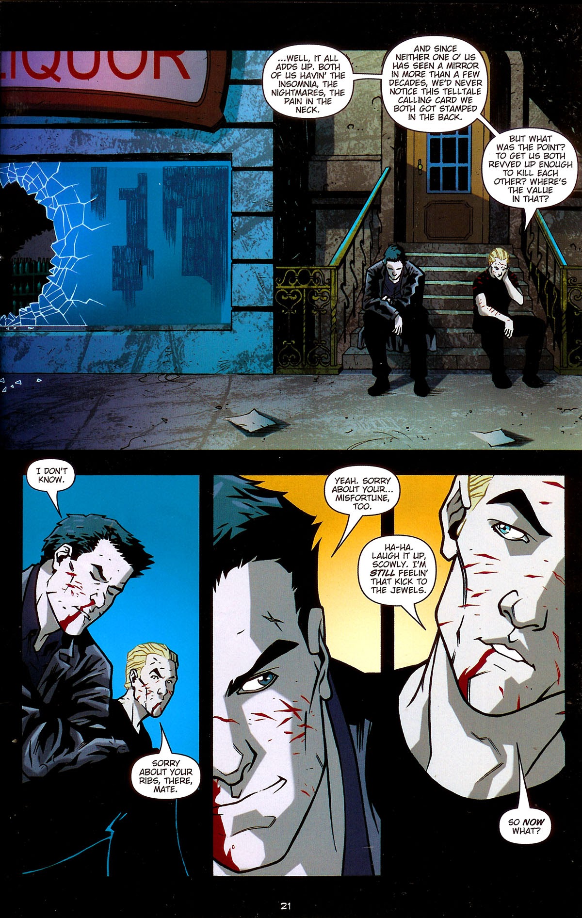 Read online Angel: Auld Lang Syne comic -  Issue #3 - 23