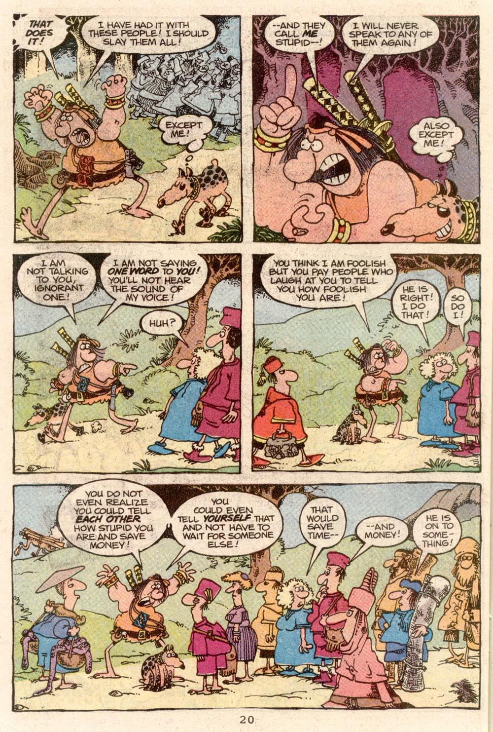 Read online Sergio Aragonés Groo the Wanderer comic -  Issue #66 - 16