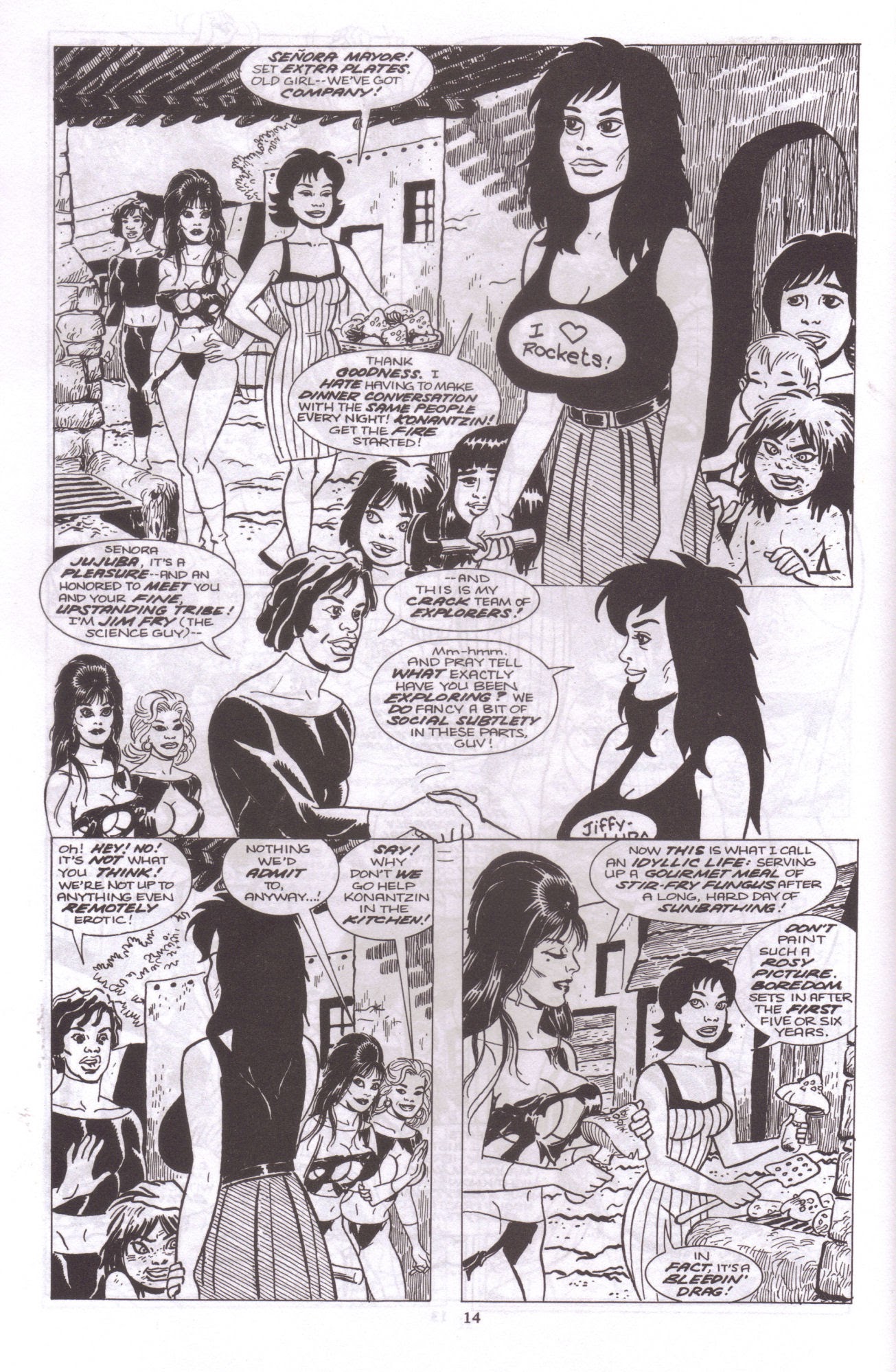 Read online Elvira, Mistress of the Dark comic -  Issue #47 - 16