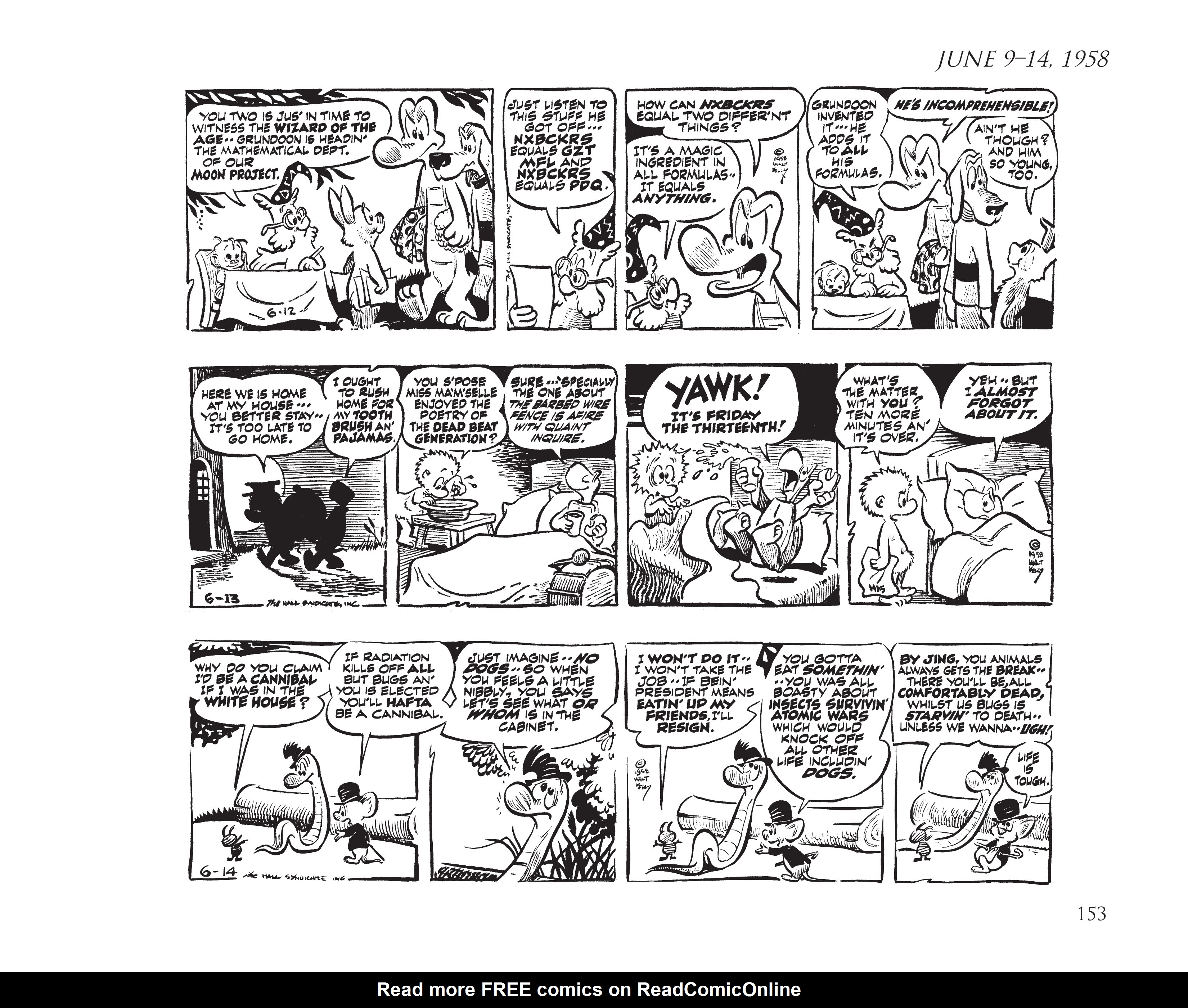 Read online Pogo by Walt Kelly: The Complete Syndicated Comic Strips comic -  Issue # TPB 5 (Part 2) - 62