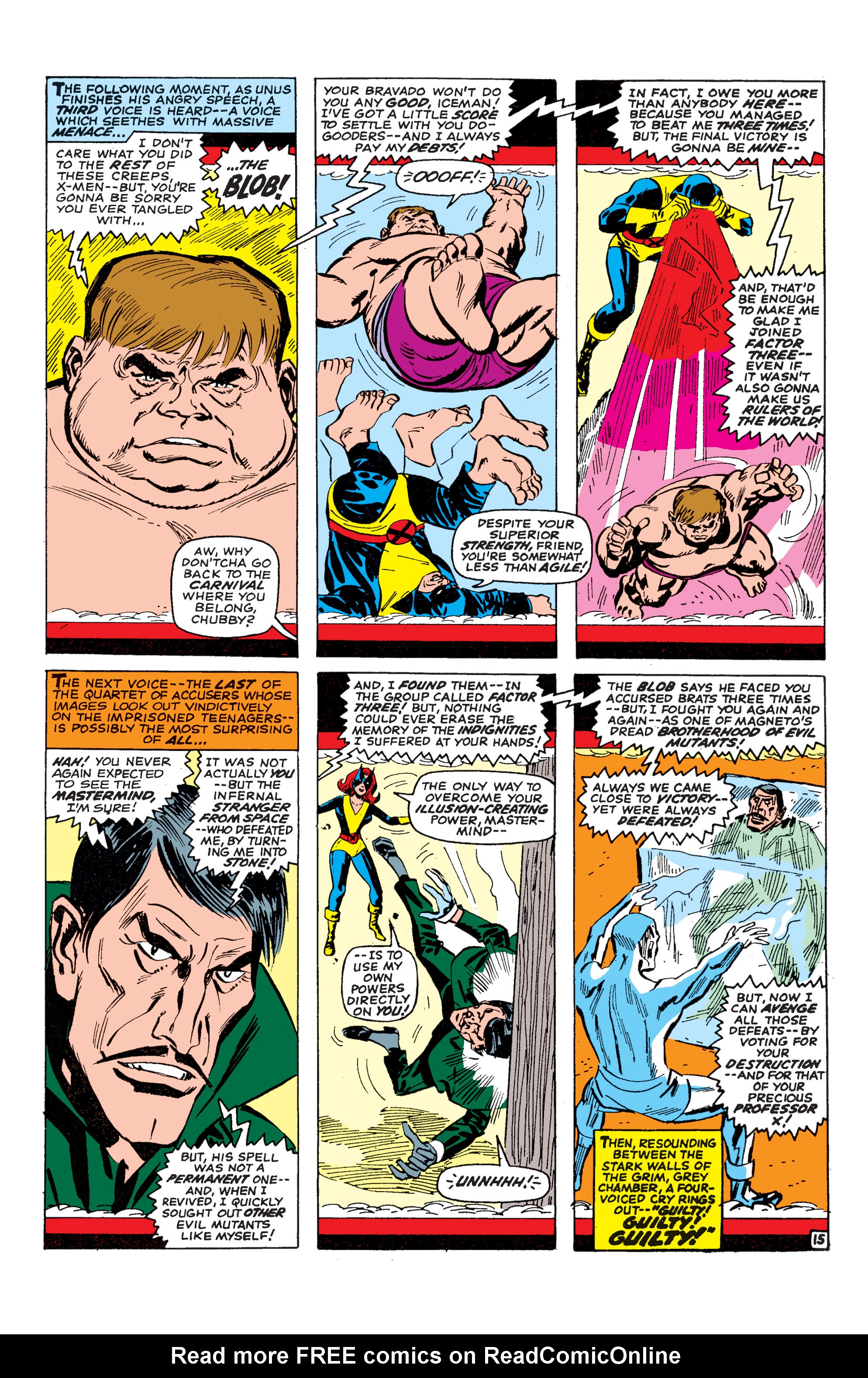 Read online Uncanny X-Men (1963) comic -  Issue #37 - 16