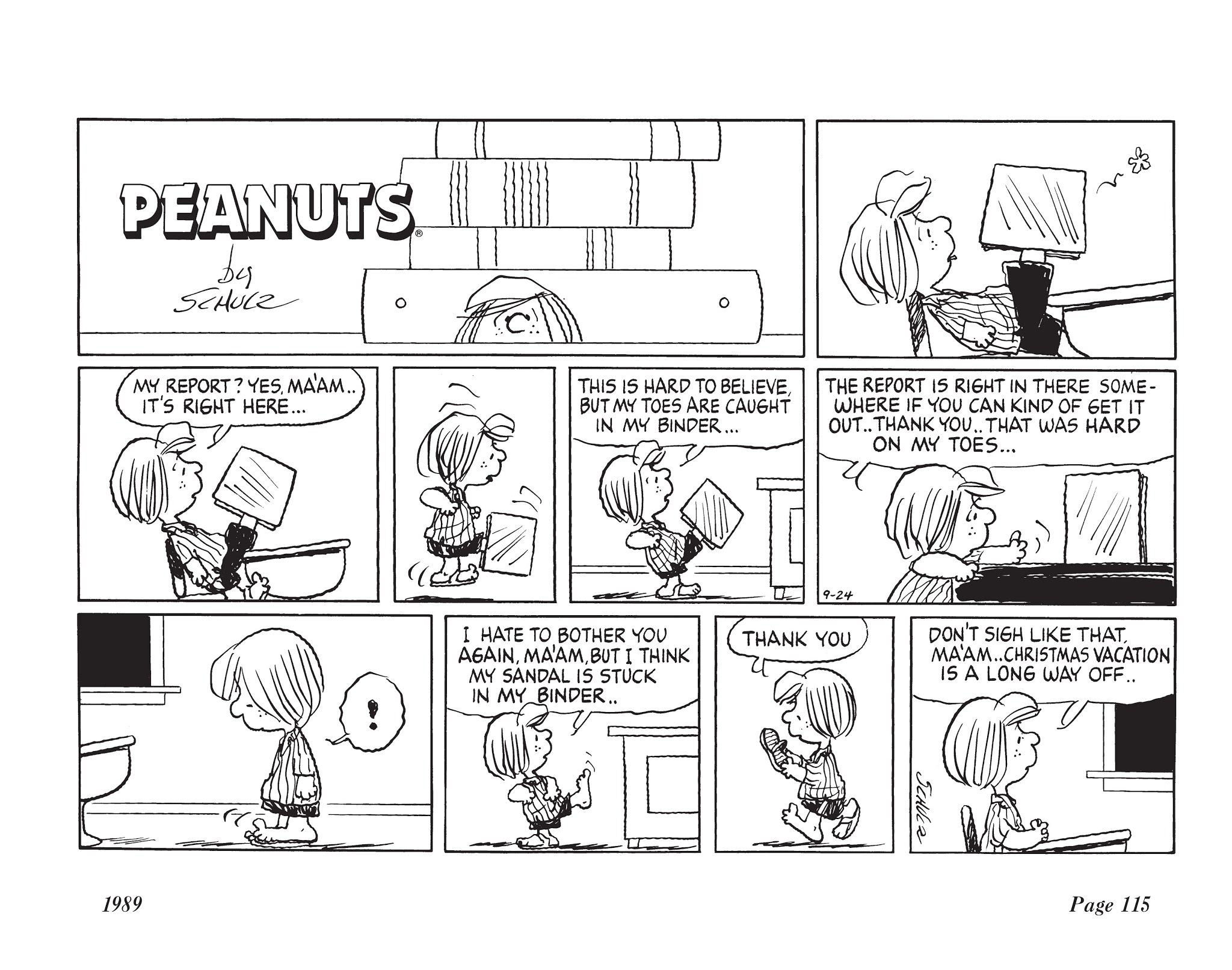 Read online The Complete Peanuts comic -  Issue # TPB 20 - 130