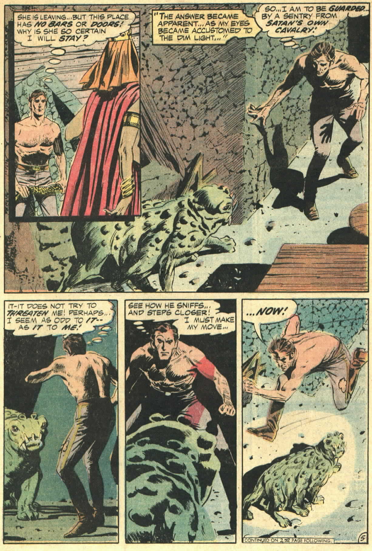 Read online Tarzan (1972) comic -  Issue #208 - 36