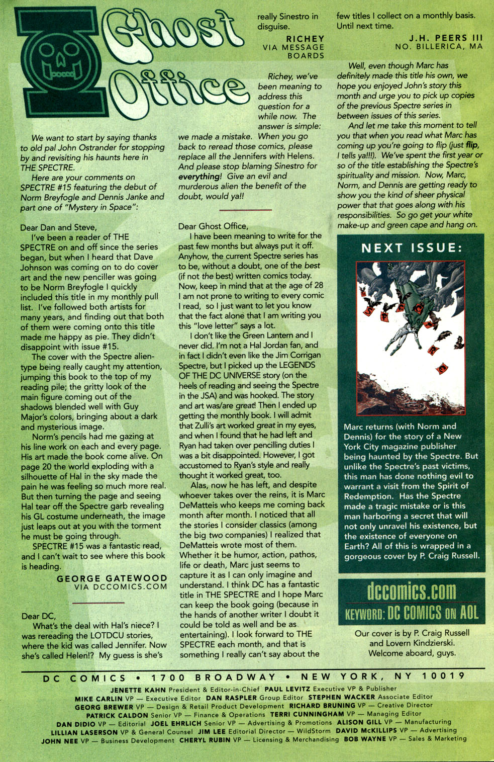 Read online The Spectre (2001) comic -  Issue #19 - 25