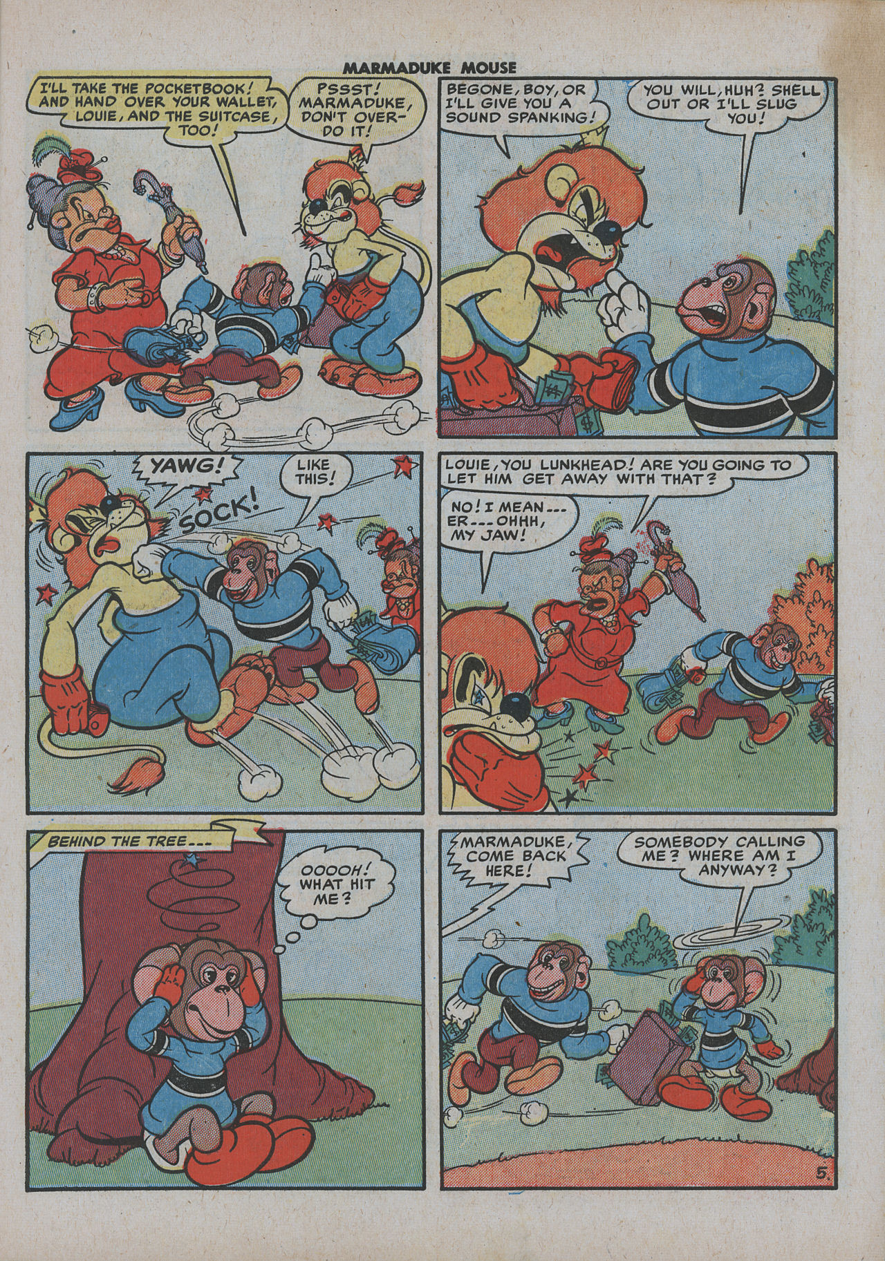 Read online Marmaduke Mouse comic -  Issue #24 - 7