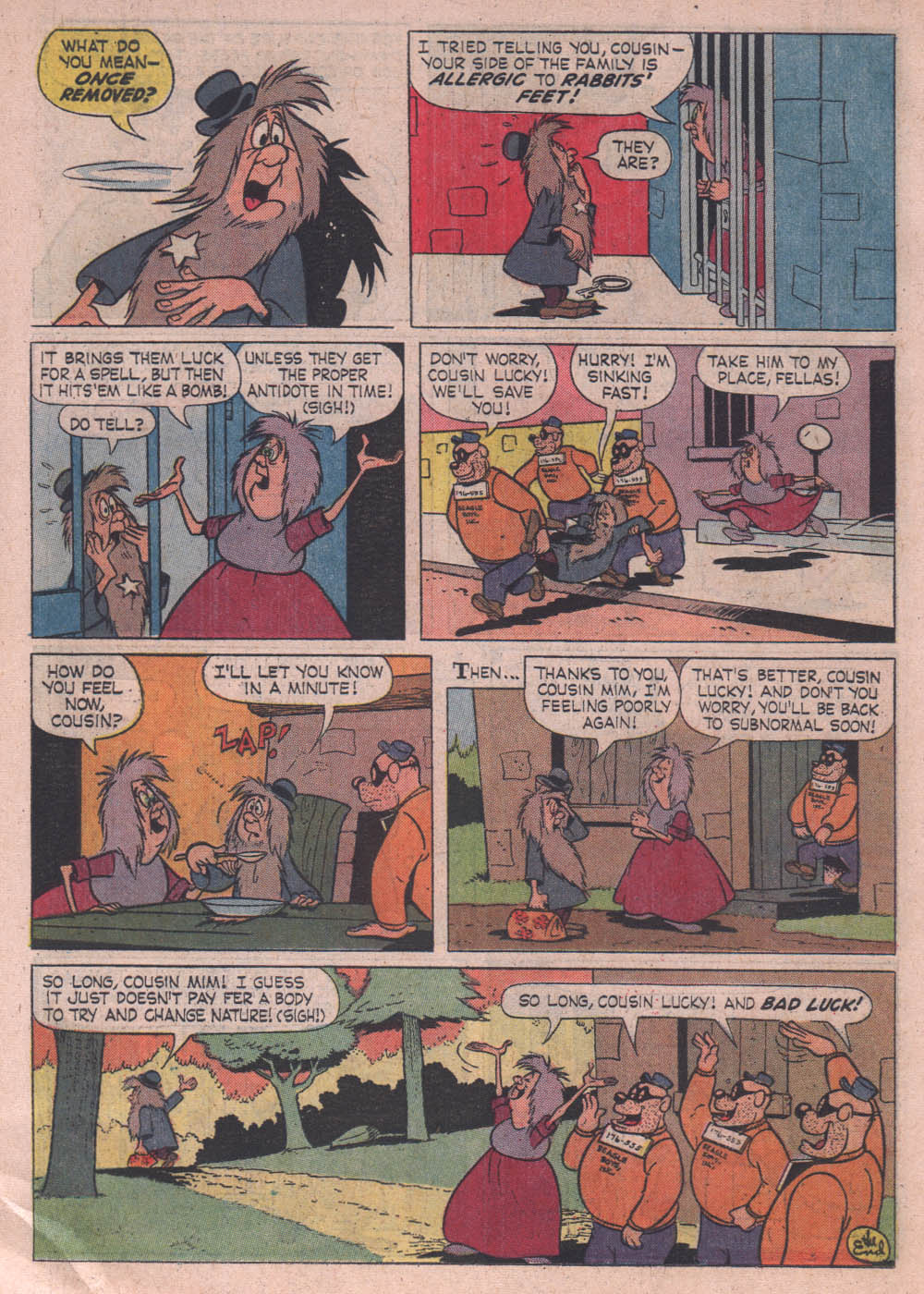 Read online Walt Disney THE BEAGLE BOYS comic -  Issue #1 - 18
