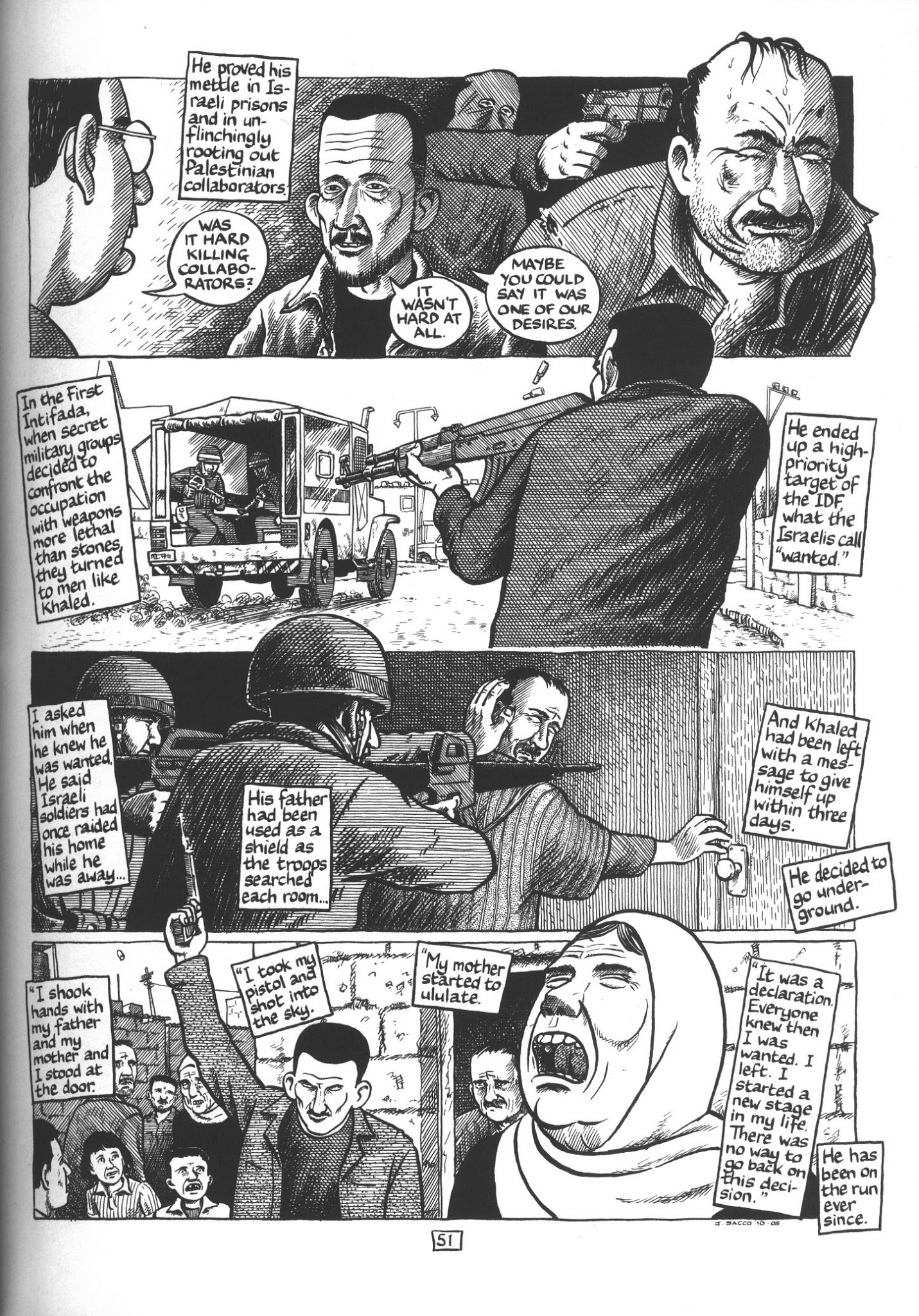 Read online Footnotes in Gaza comic -  Issue # TPB - 71