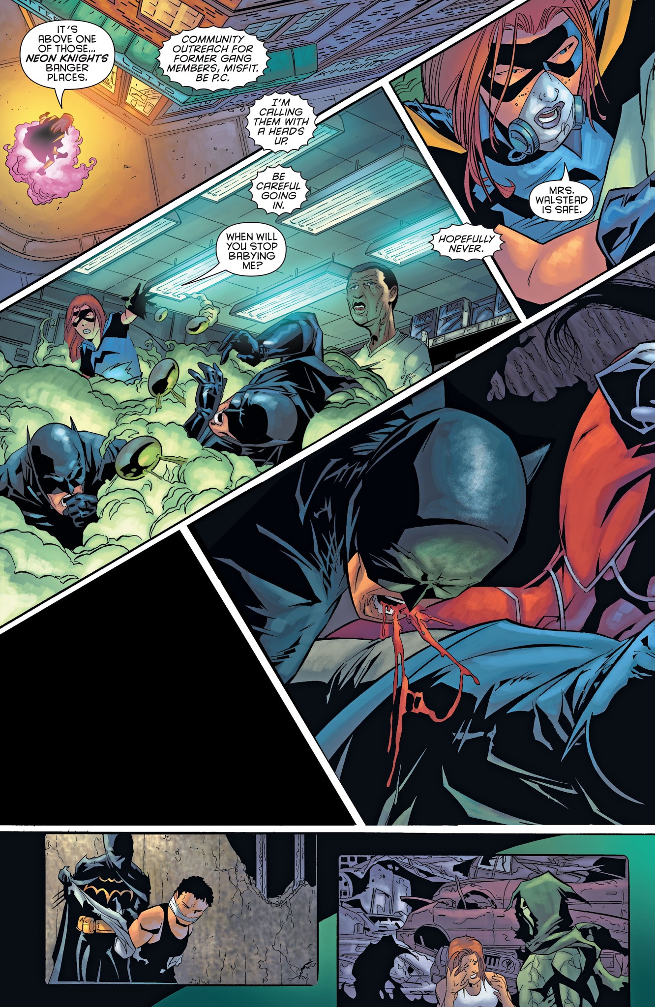 Read online Batman: Battle for the Cowl: The Network comic -  Issue # Full - 18