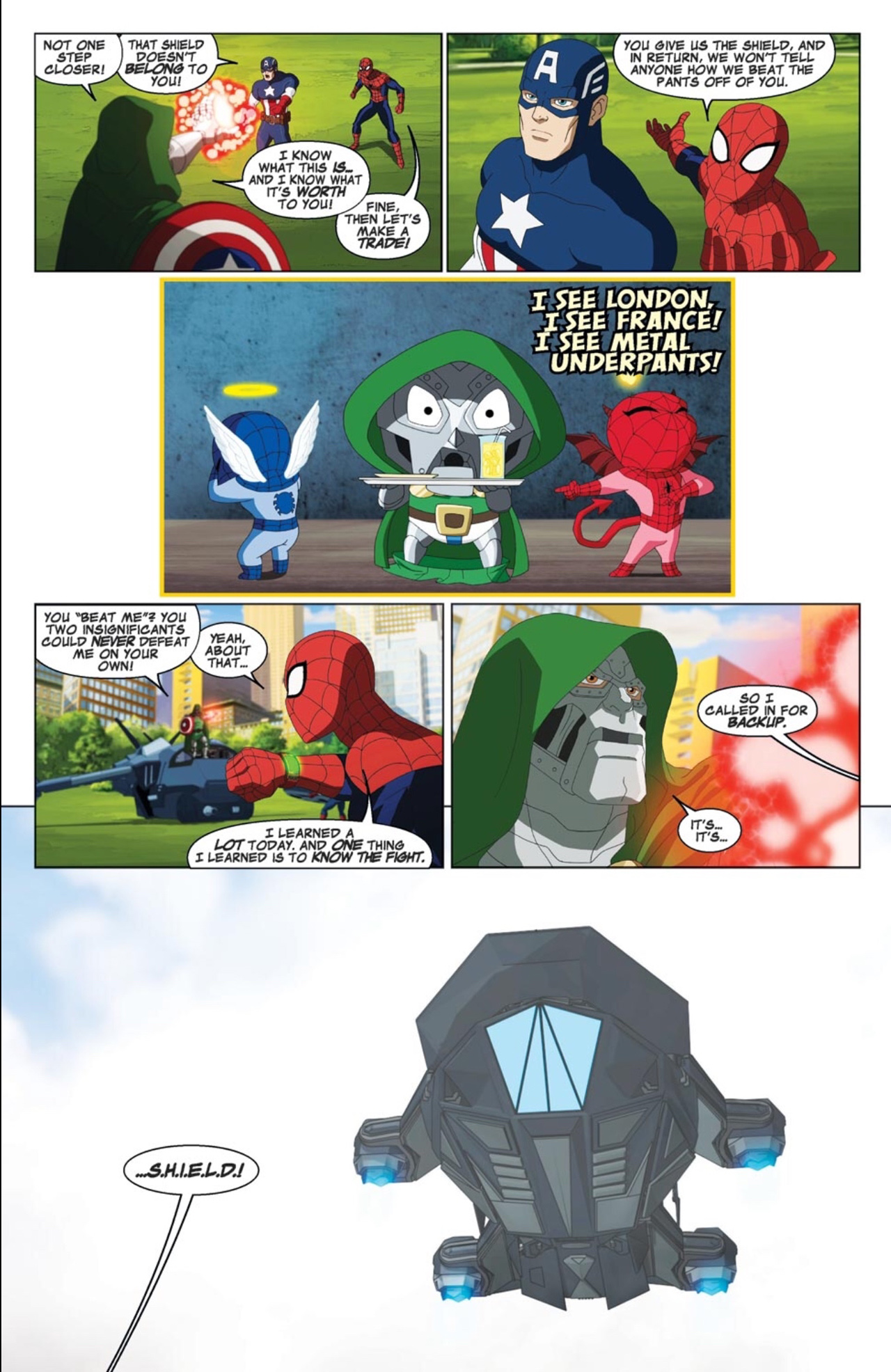 Read online Marvel Universe Ultimate Spider-Man: Web Warriors comic -  Issue #1 - 20