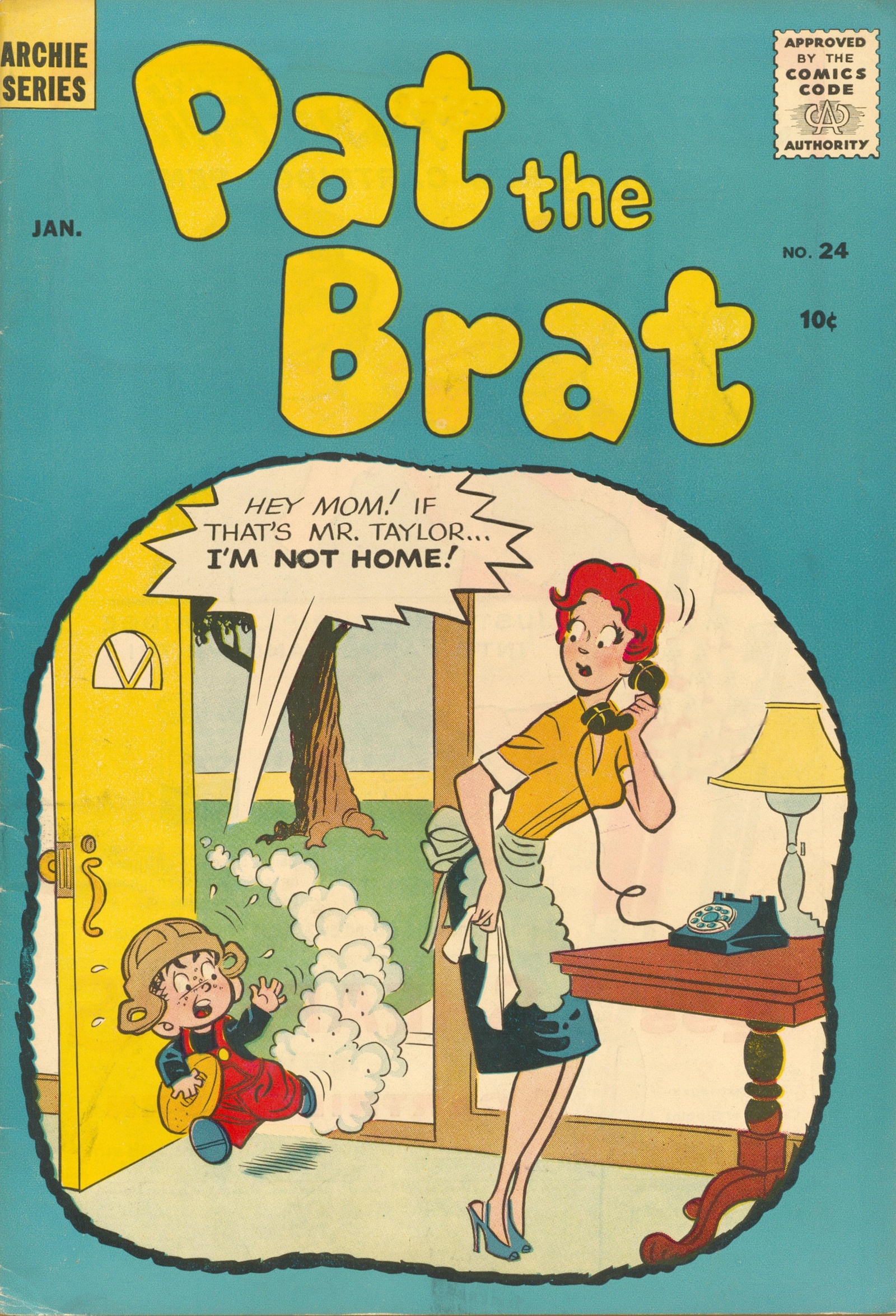 Read online Pat the Brat comic -  Issue #24 - 1