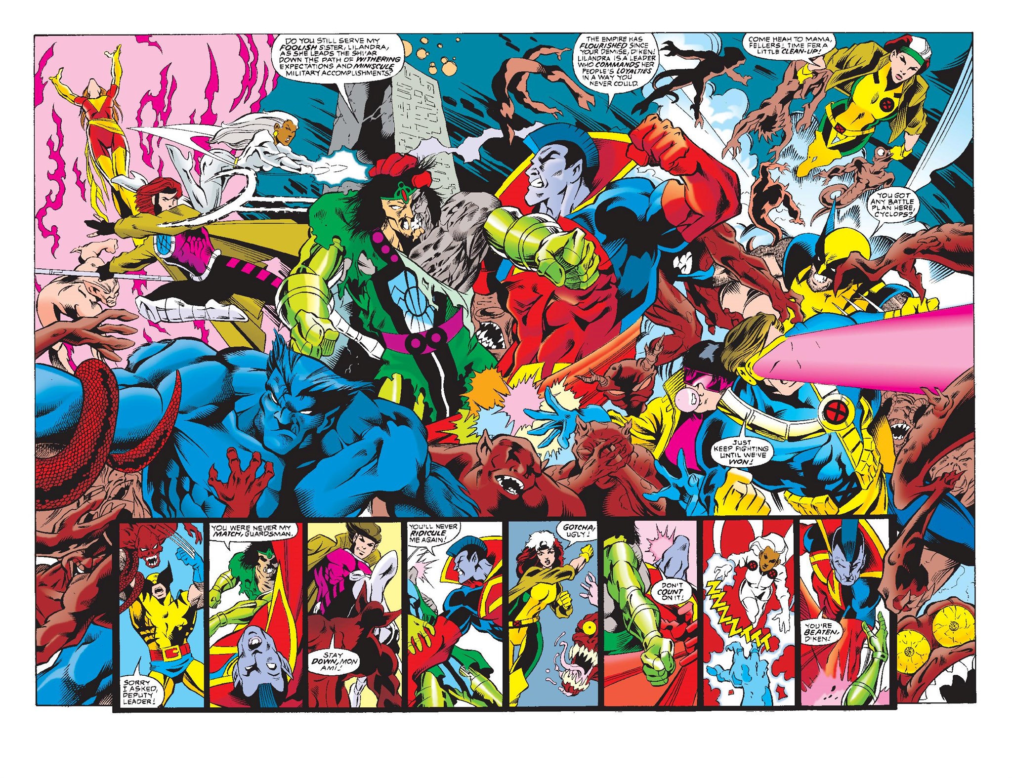 Read online X-Men: The Animated Series - The Further Adventures comic -  Issue # TPB (Part 4) - 92