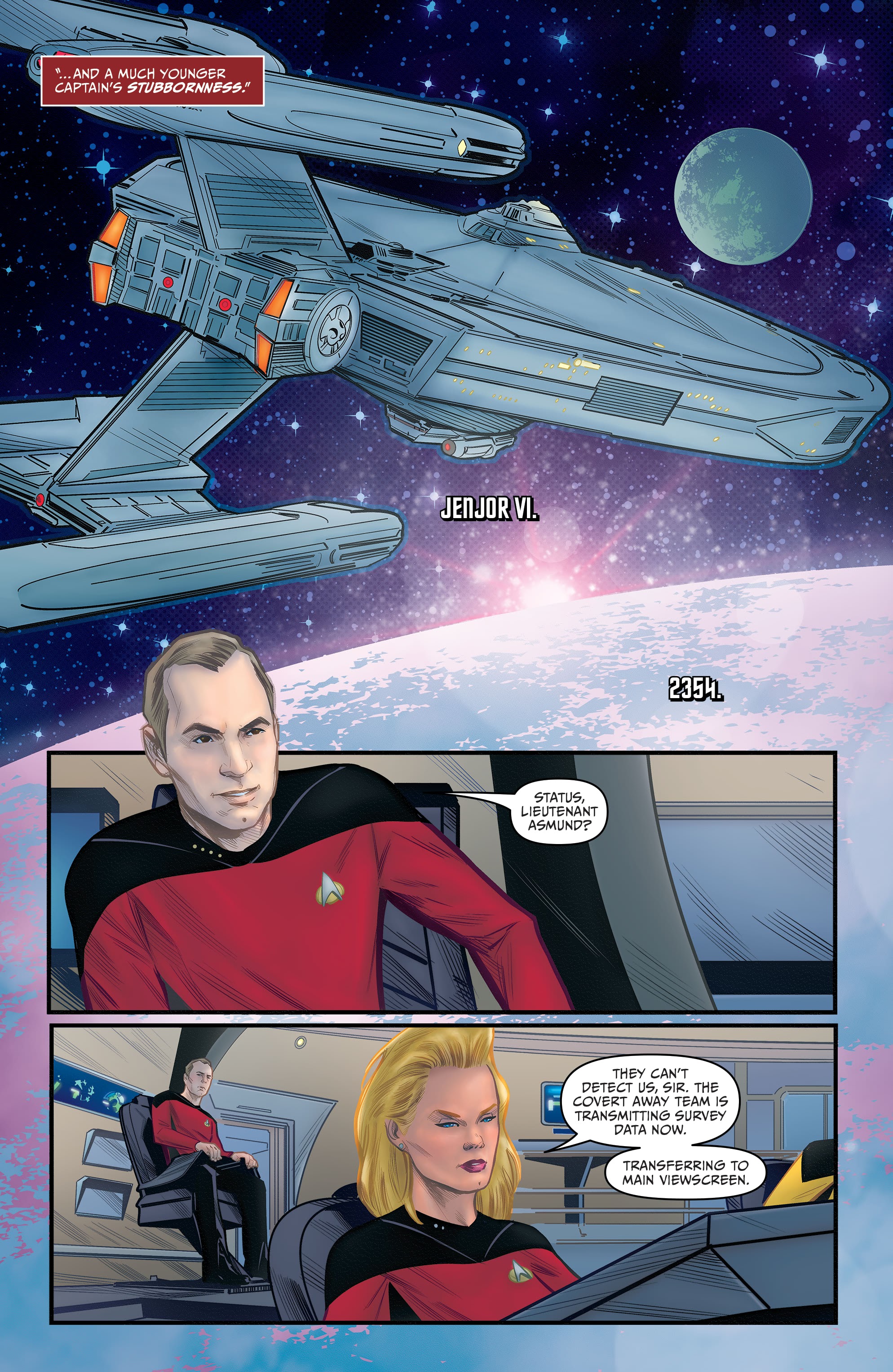 Read online Star Trek: Picard: Stargazer comic -  Issue #1 - 13