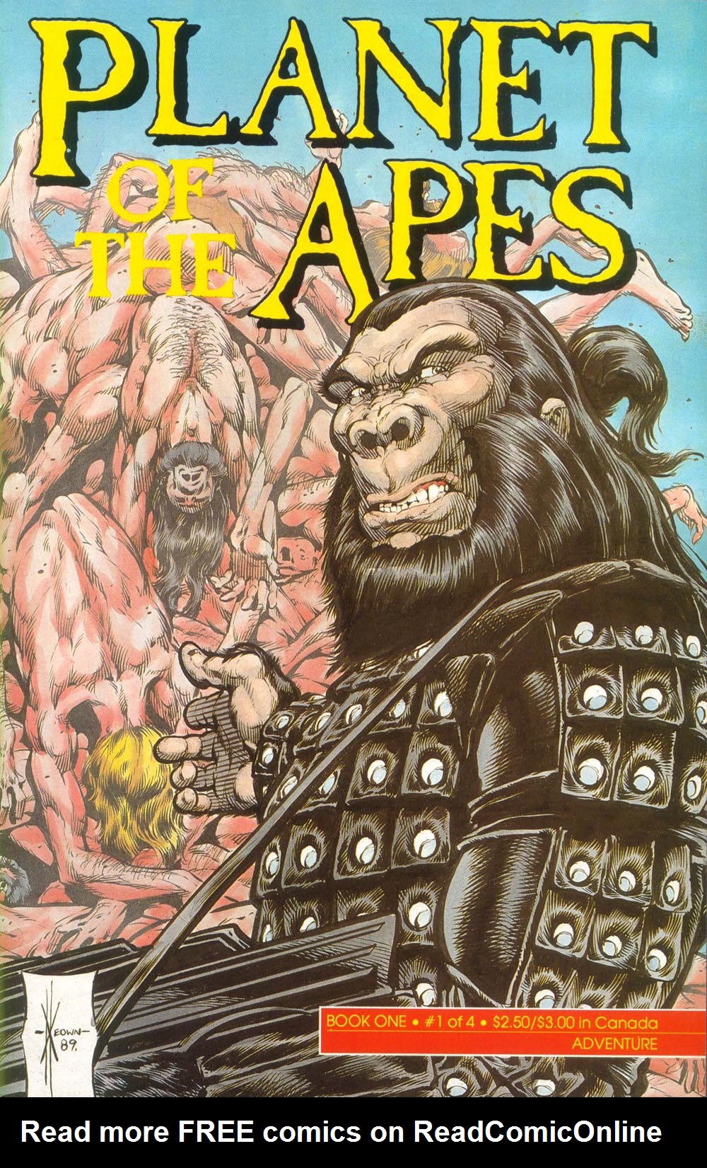 Read online Planet of the Apes (1990) comic -  Issue #1 - 3
