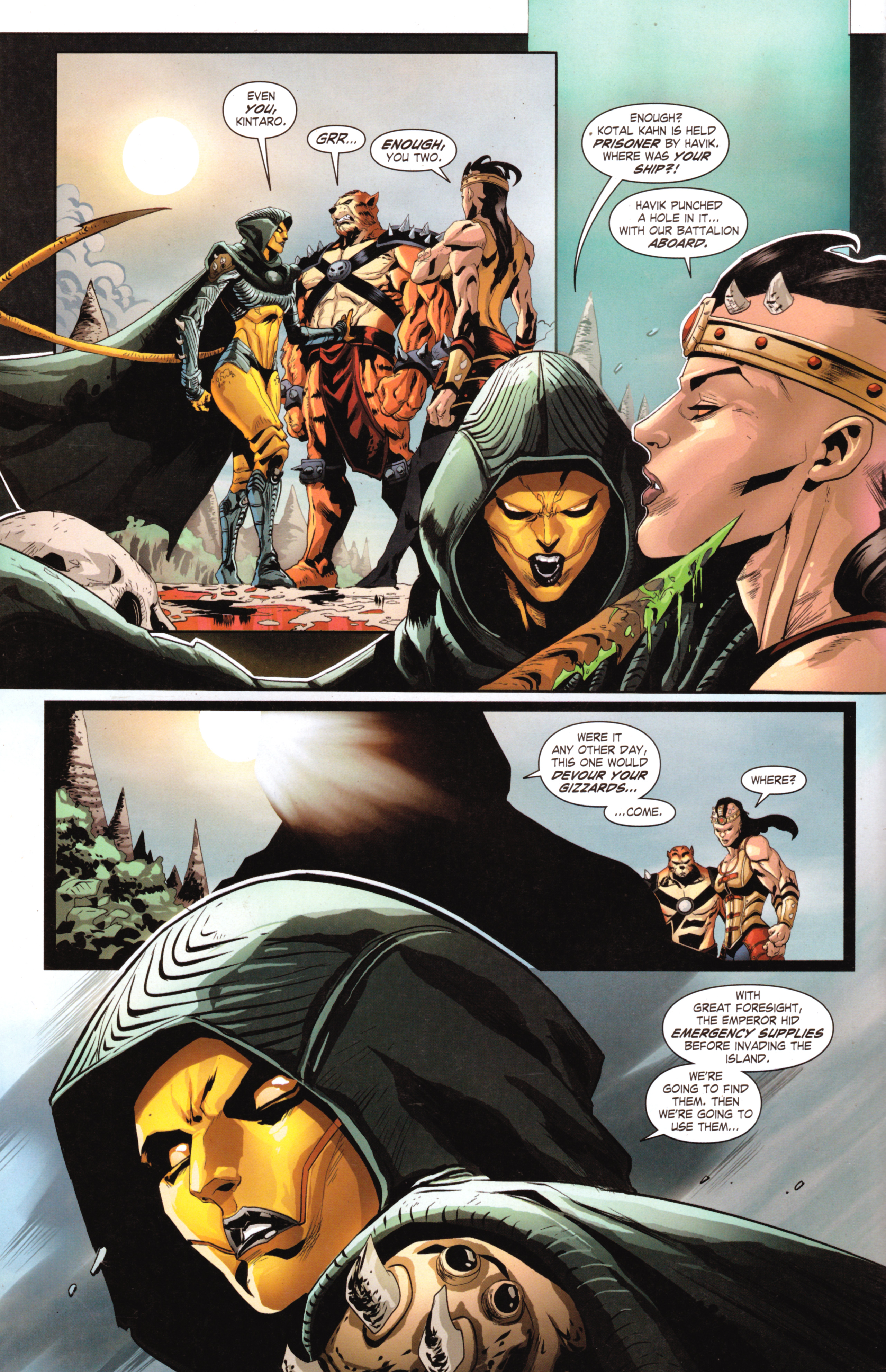 Read online Mortal Kombat X [II] comic -  Issue #11 - 6
