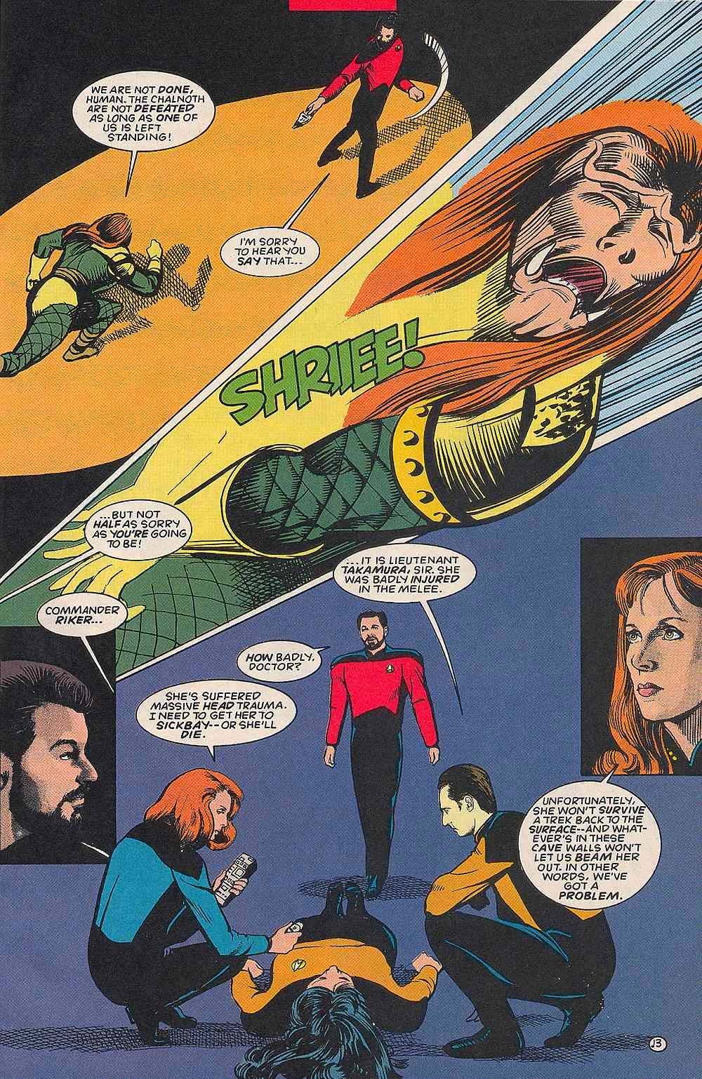 Read online Star Trek: The Next Generation (1989) comic -  Issue #61 - 13