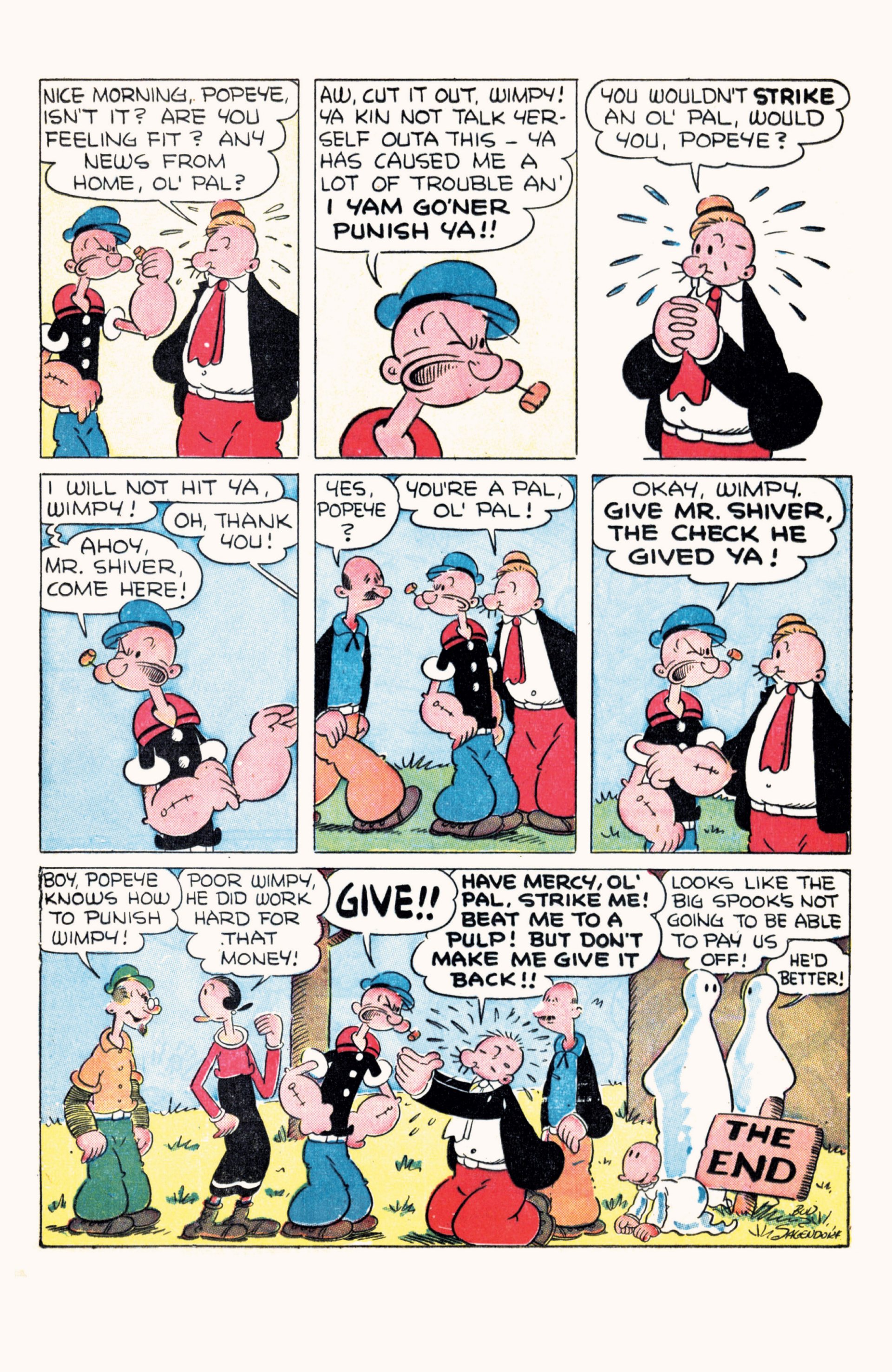 Read online Classic Popeye comic -  Issue #3 - 34