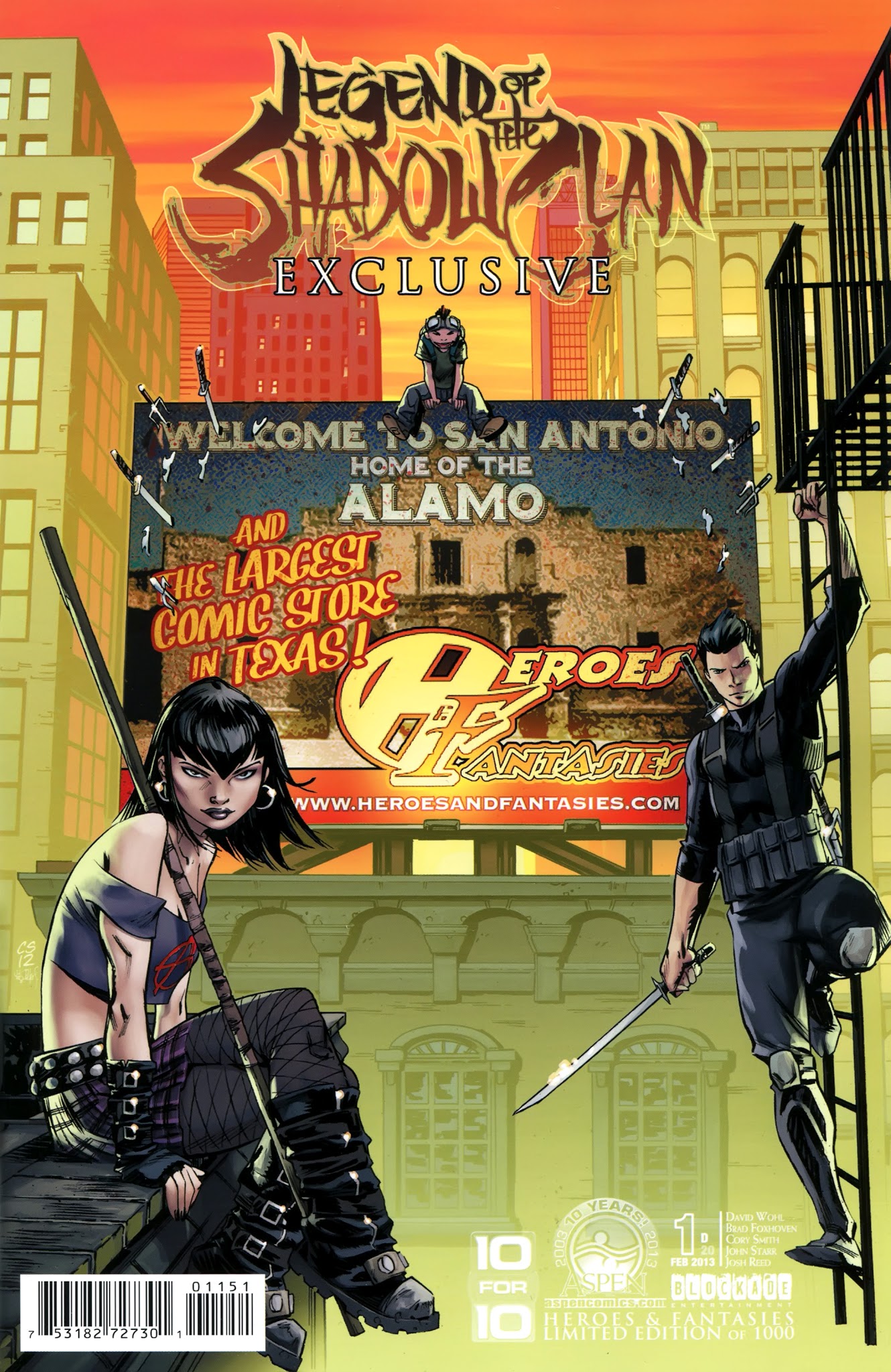Read online Legend of the Shadow Clan comic -  Issue #1 - 4
