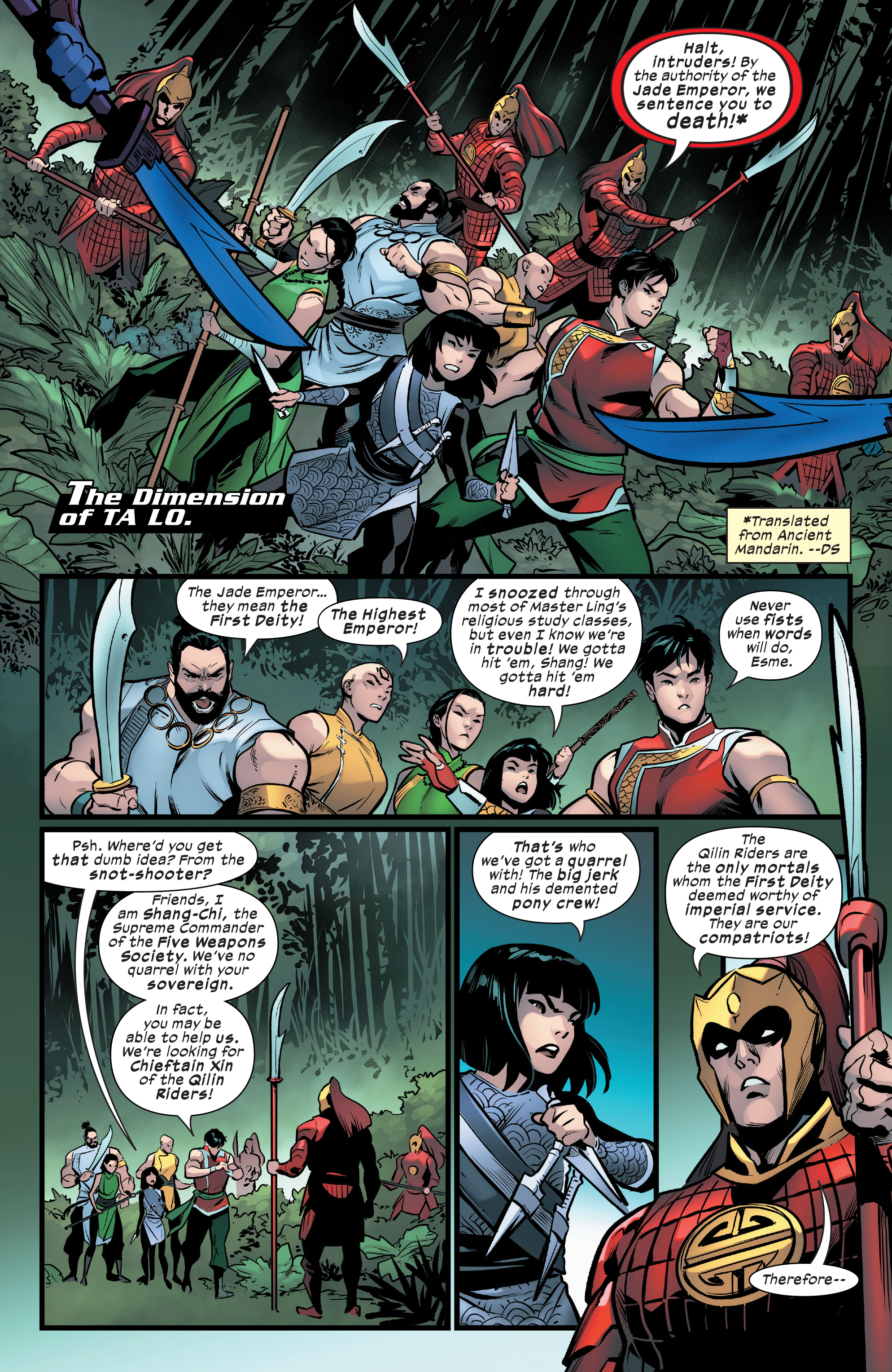 Read online Shang-Chi (2021) comic -  Issue #11 - 3