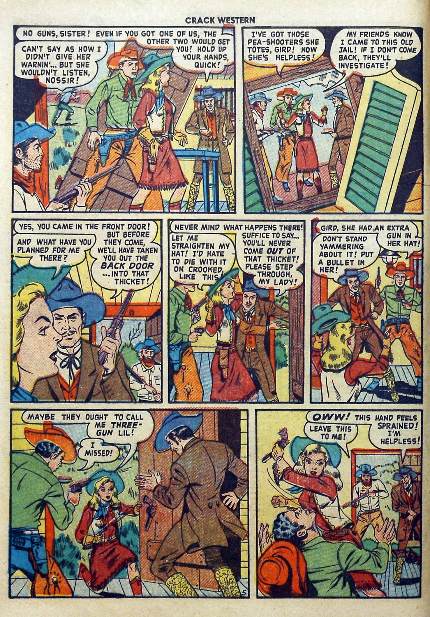 Read online Crack Western comic -  Issue #64 - 16