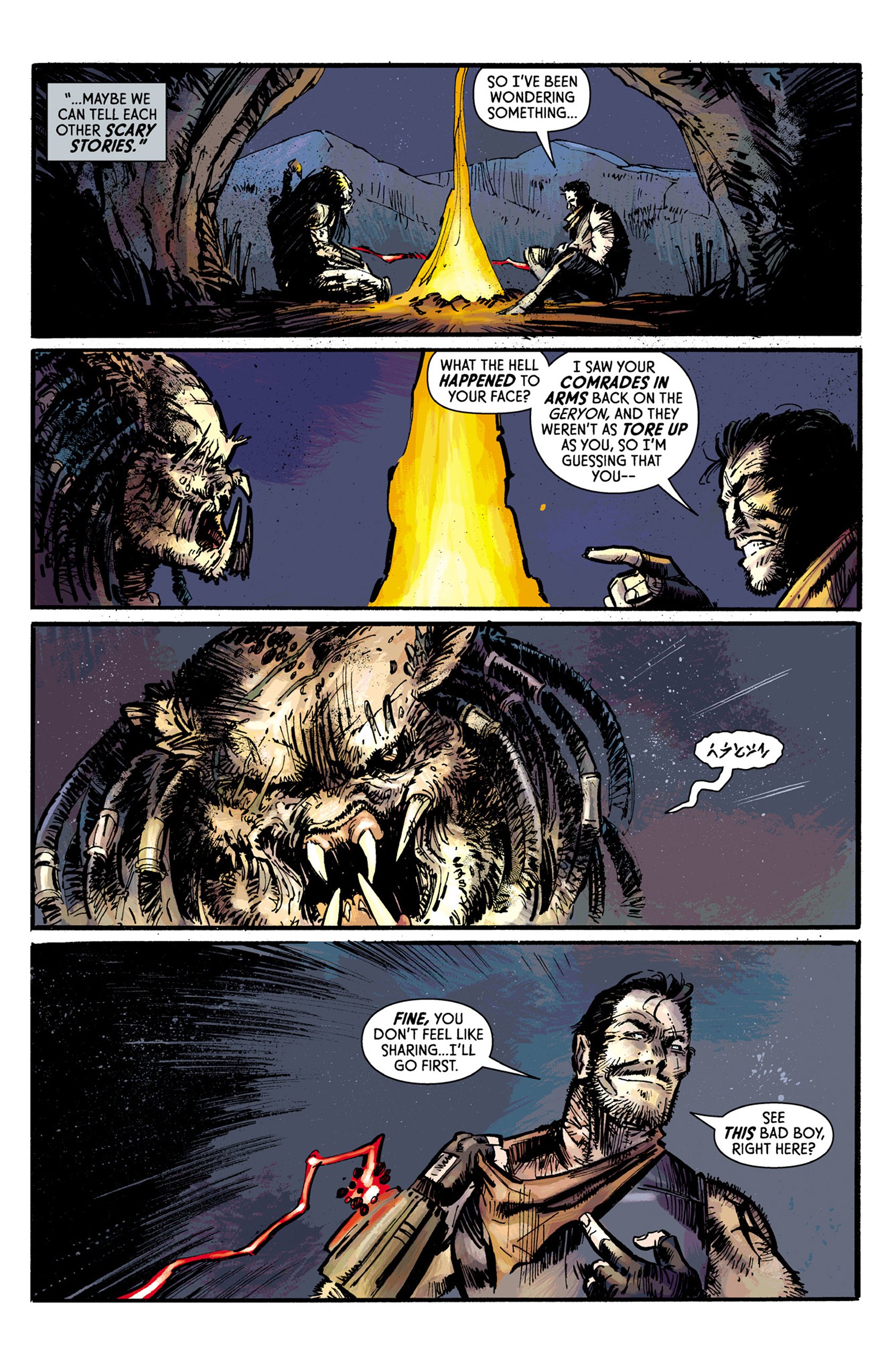 Read online Predator: Fire and Stone comic -  Issue #3 - 12