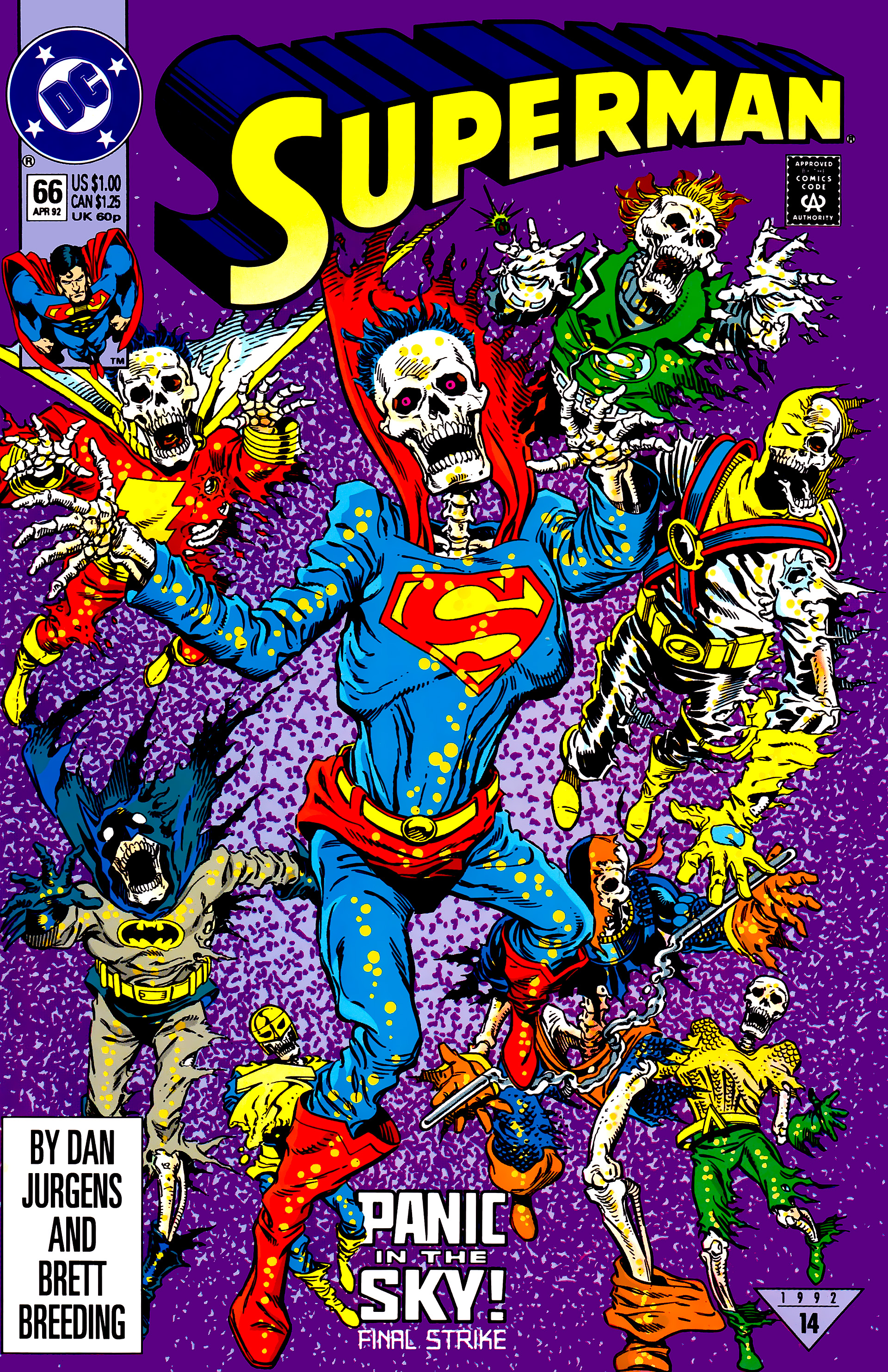 Read online Superman (1987) comic -  Issue #66 - 1