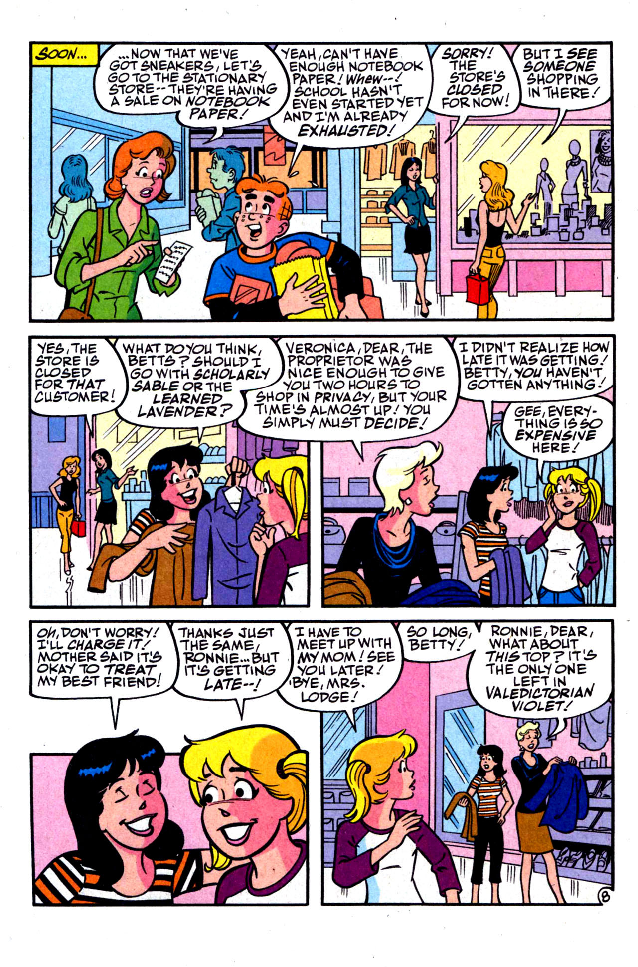 Read online Archie Freshman Year comic -  Issue # TPB 1 - 9