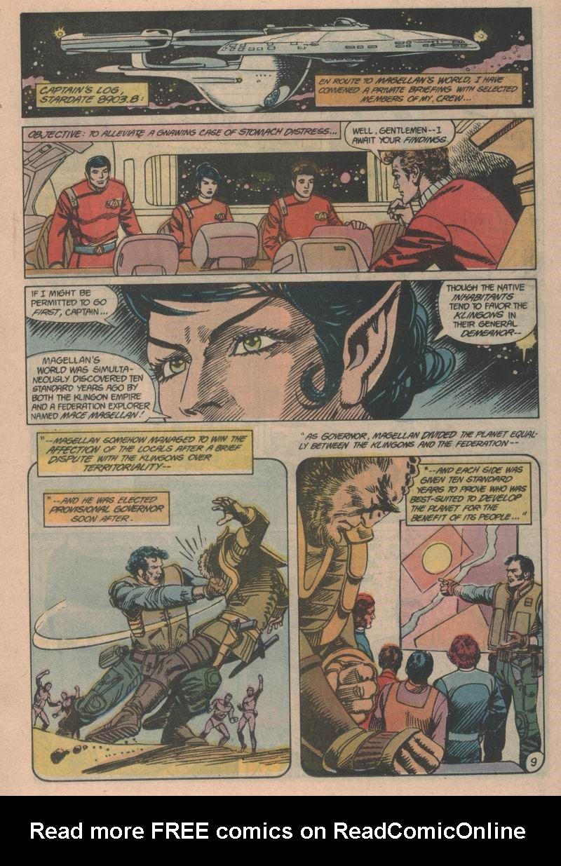 Read online Star Trek (1984) comic -  Issue #31 - 10