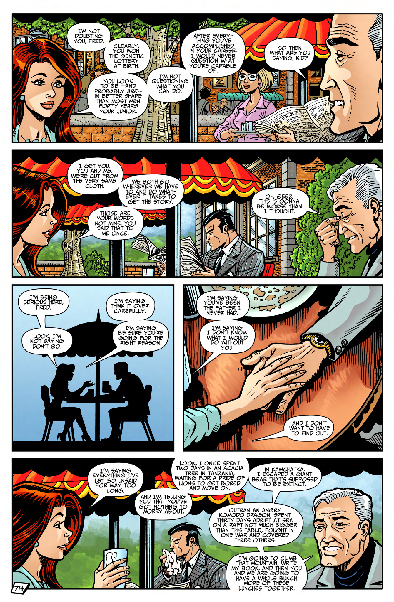 Read online John Aman Amazing Man comic -  Issue #4 - 4
