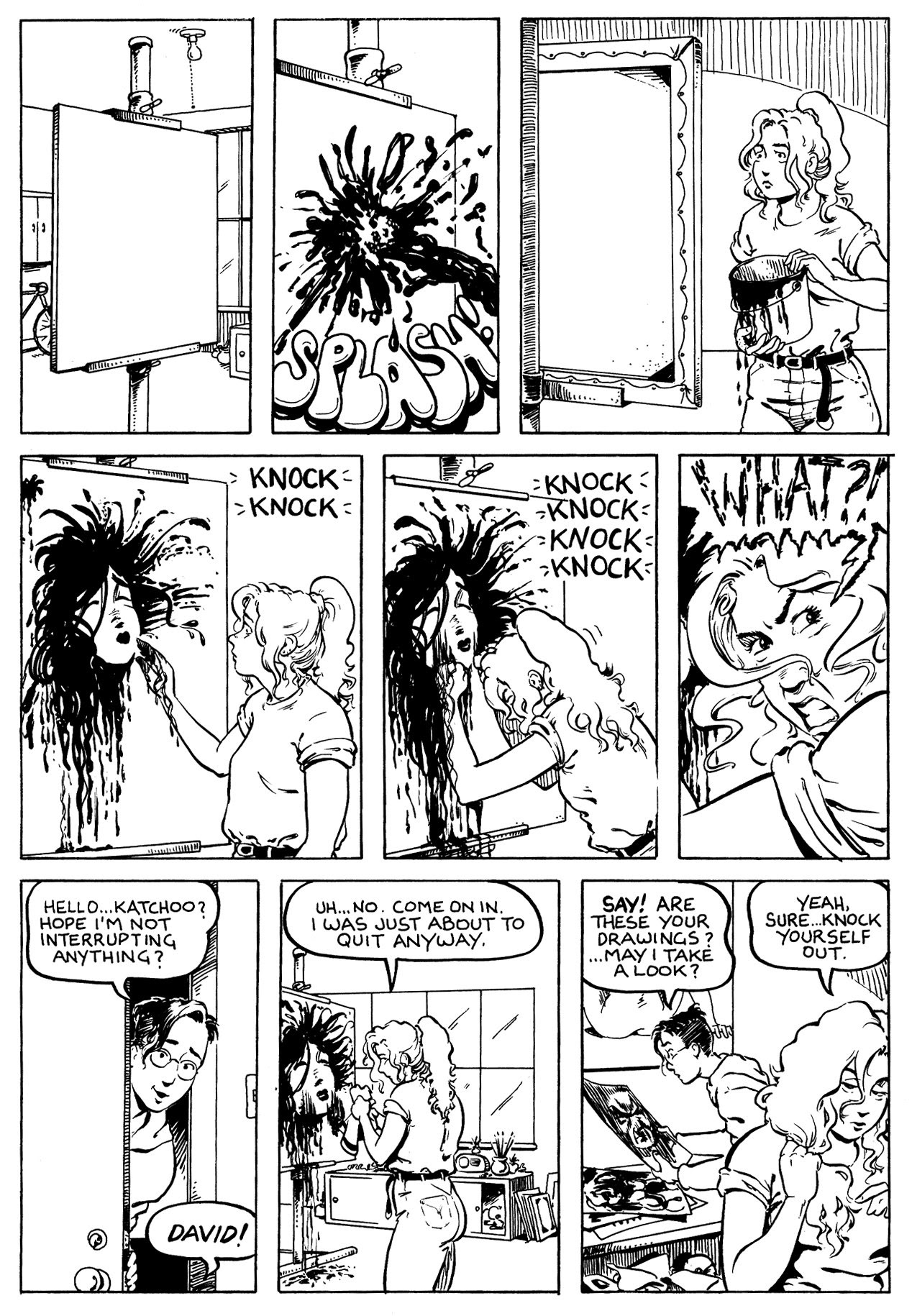 Read online Strangers in Paradise (1993) comic -  Issue #1 - 25