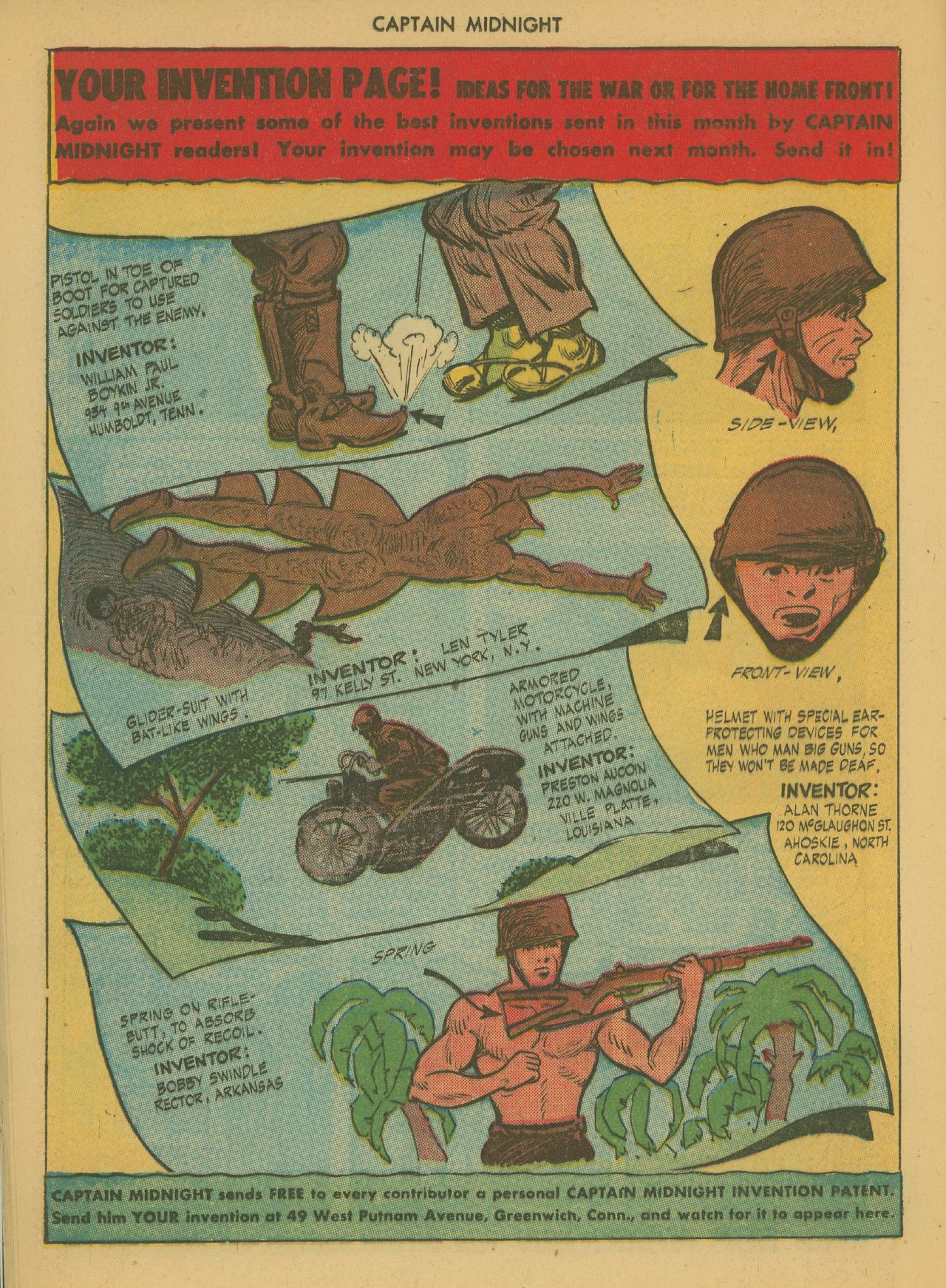 Read online Captain Midnight (1942) comic -  Issue #36 - 12