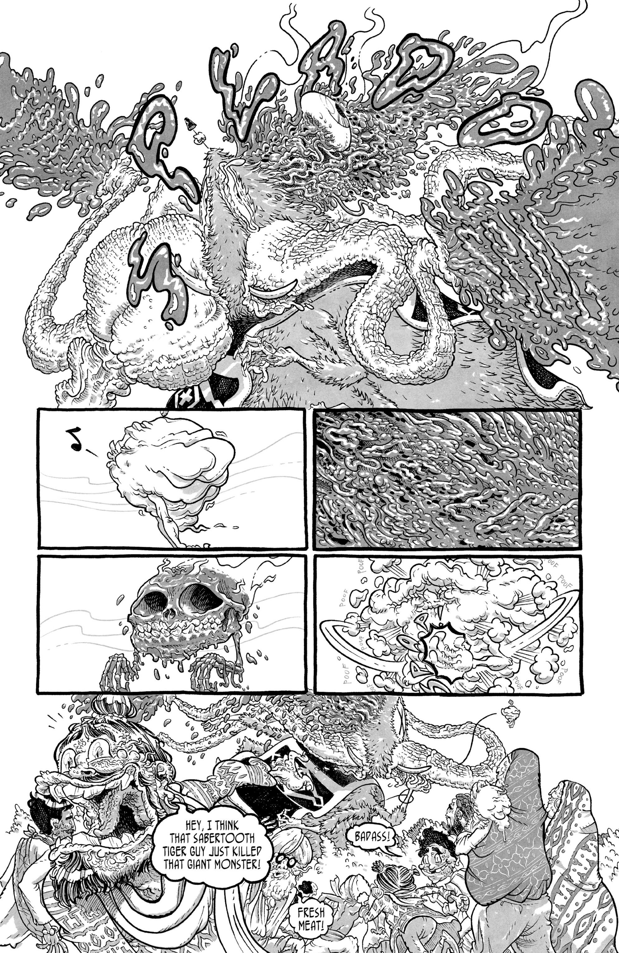 Read online Sabertooth Swordsman comic -  Issue # TPB - 108