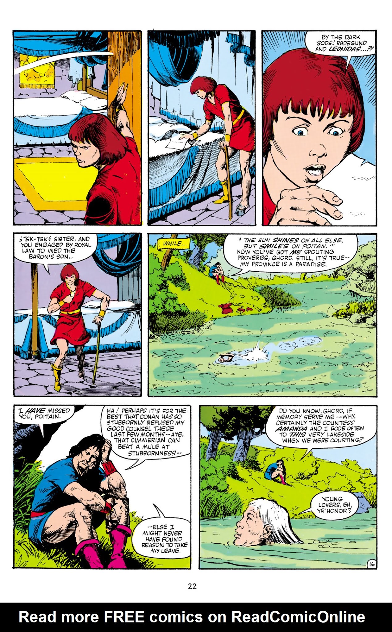 Read online The Chronicles of King Conan comic -  Issue # TPB 6 (Part 1) - 22
