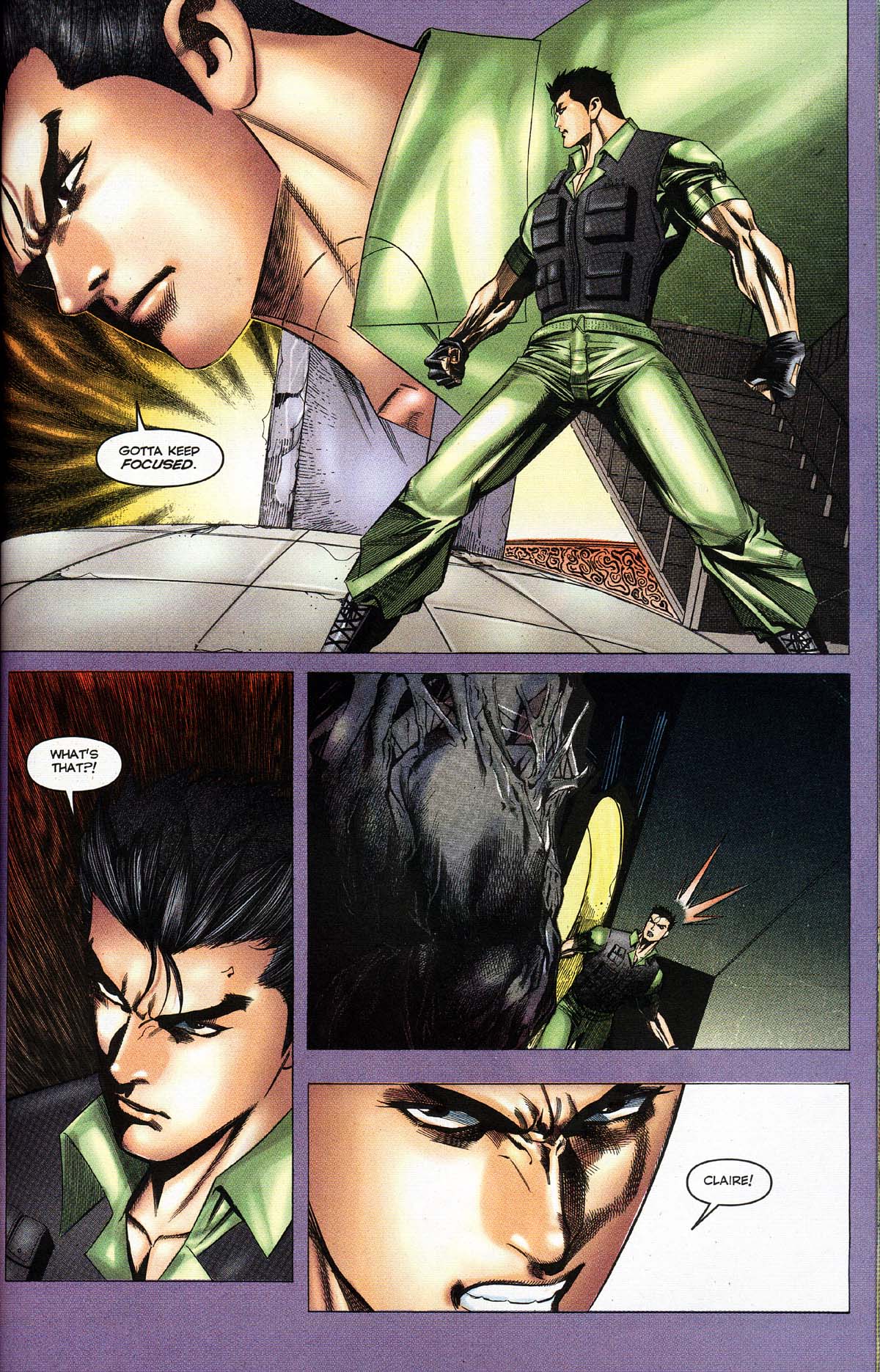 Read online Resident Evil Code: Veronica comic -  Issue #4 - 93