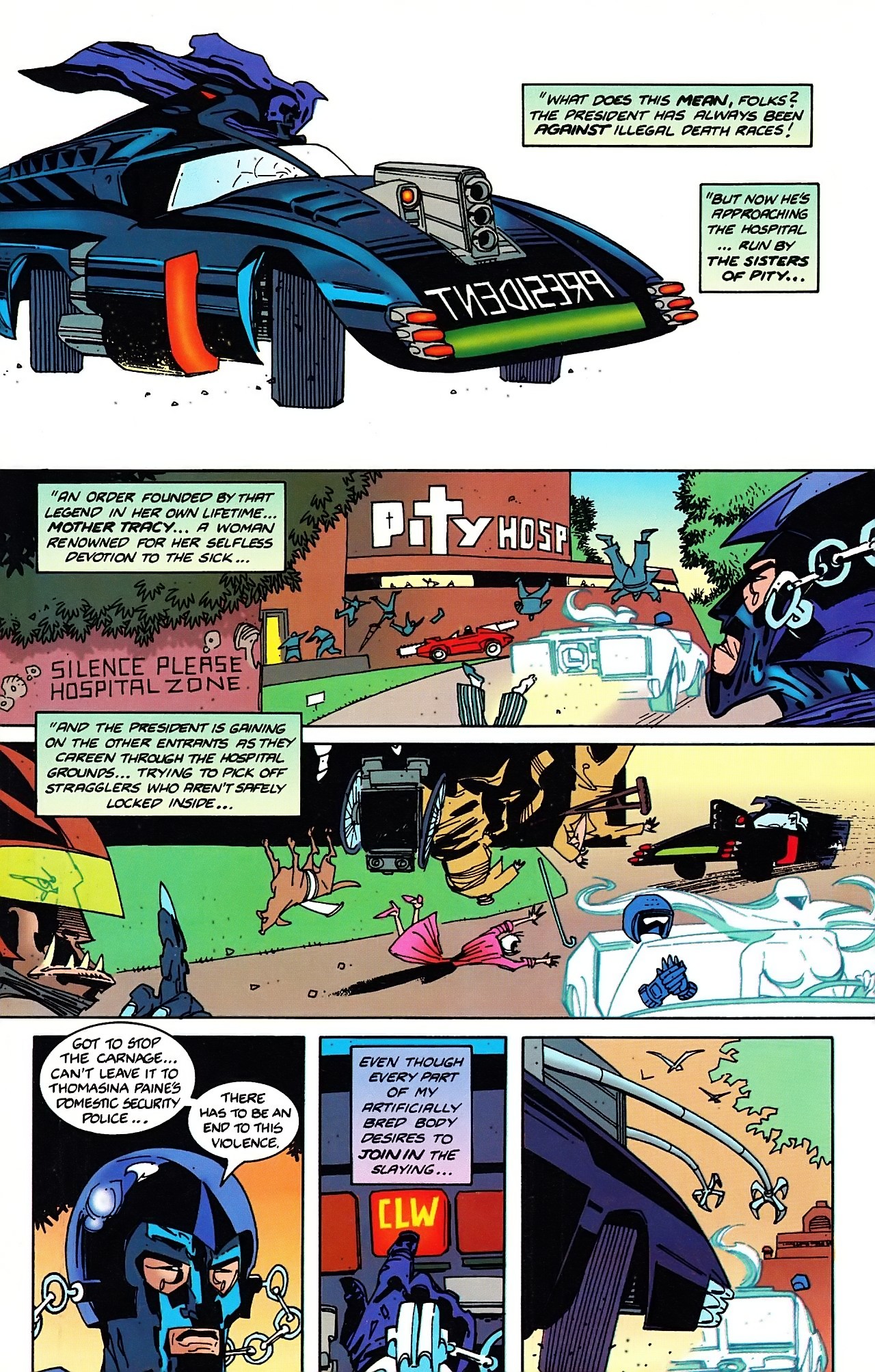 Read online Death Race 2020 comic -  Issue #1 - 22