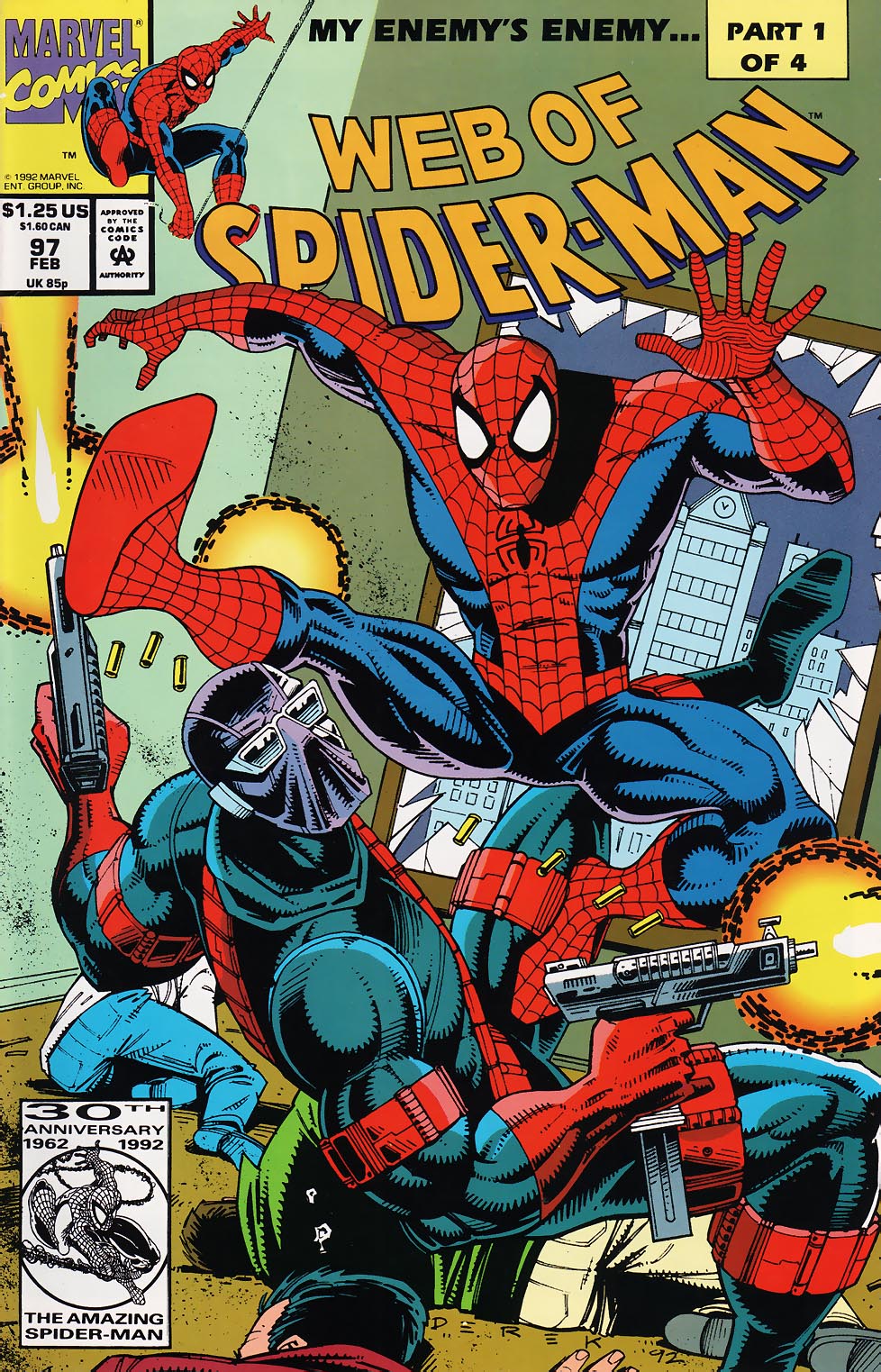 Read online Web of Spider-Man (1985) comic -  Issue #97 - 1