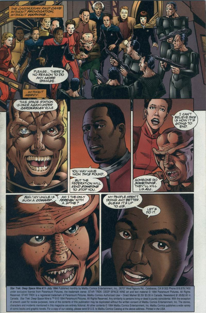 Read online Star Trek: Deep Space Nine (1993) comic -  Issue #11 - 2