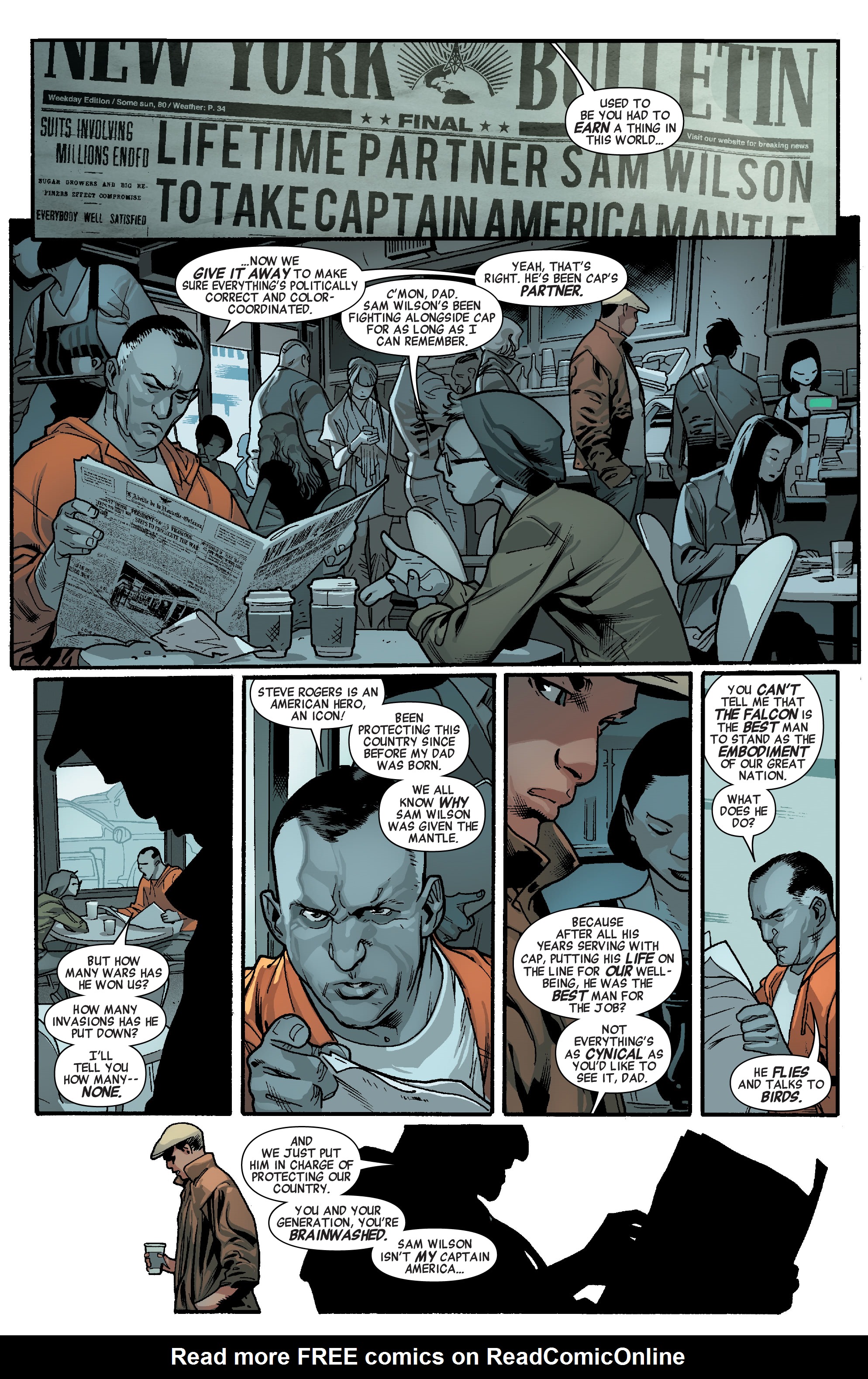 Read online Captain America: Sam Wilson: The Complete Collection comic -  Issue # TPB 1 (Part 3) - 1