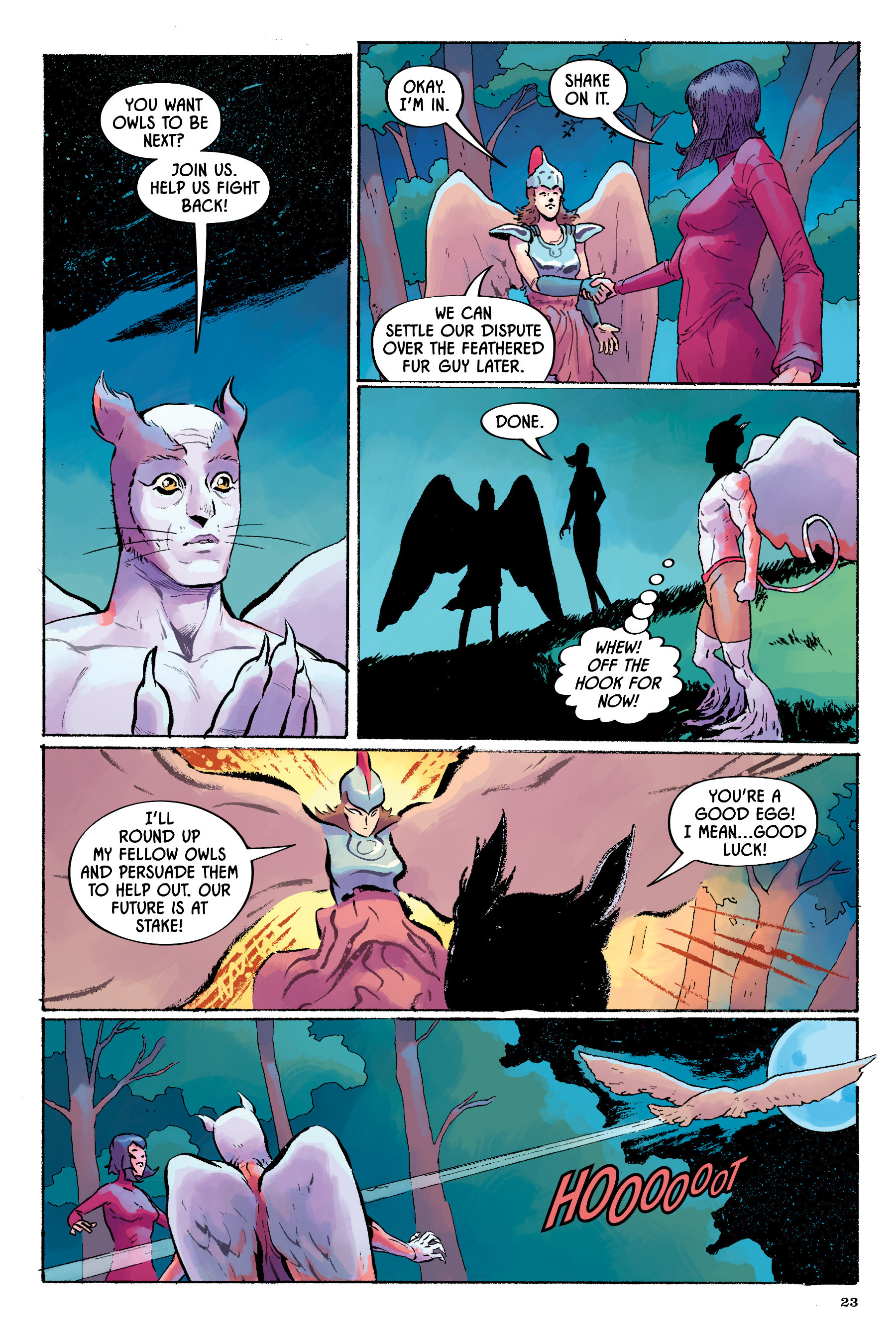 Read online Angel Catbird comic -  Issue # TPB 2 - 24