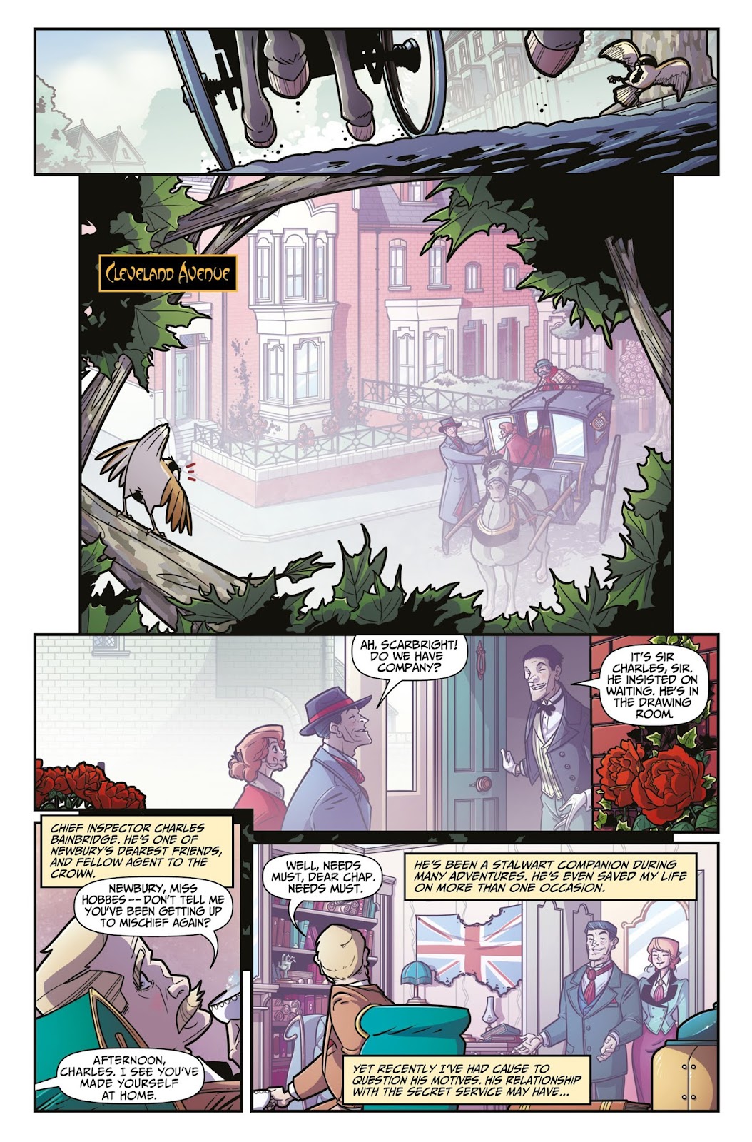 Newbury & Hobbes: The Undying issue 1 - Page 8