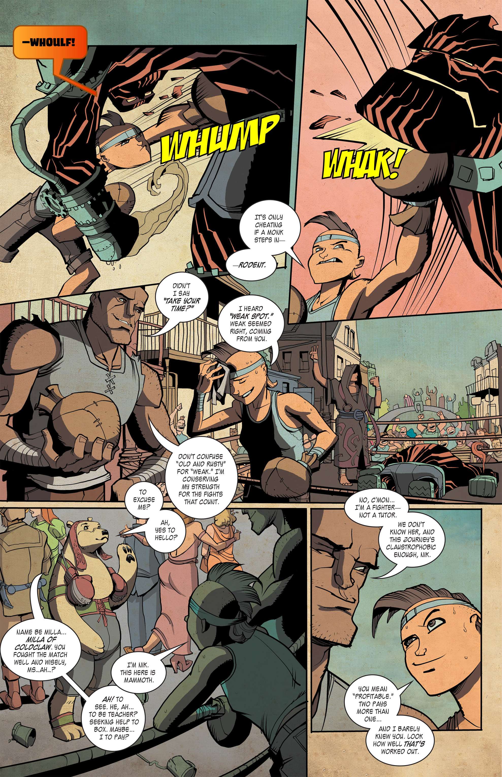 Read online Kings and Canvas comic -  Issue #2 - 7
