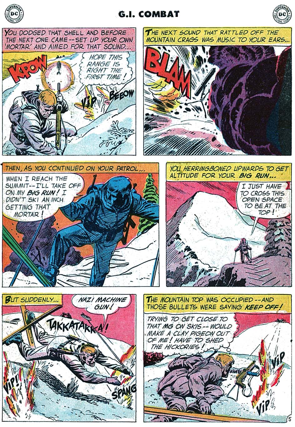 Read online G.I. Combat (1952) comic -  Issue #61 - 7