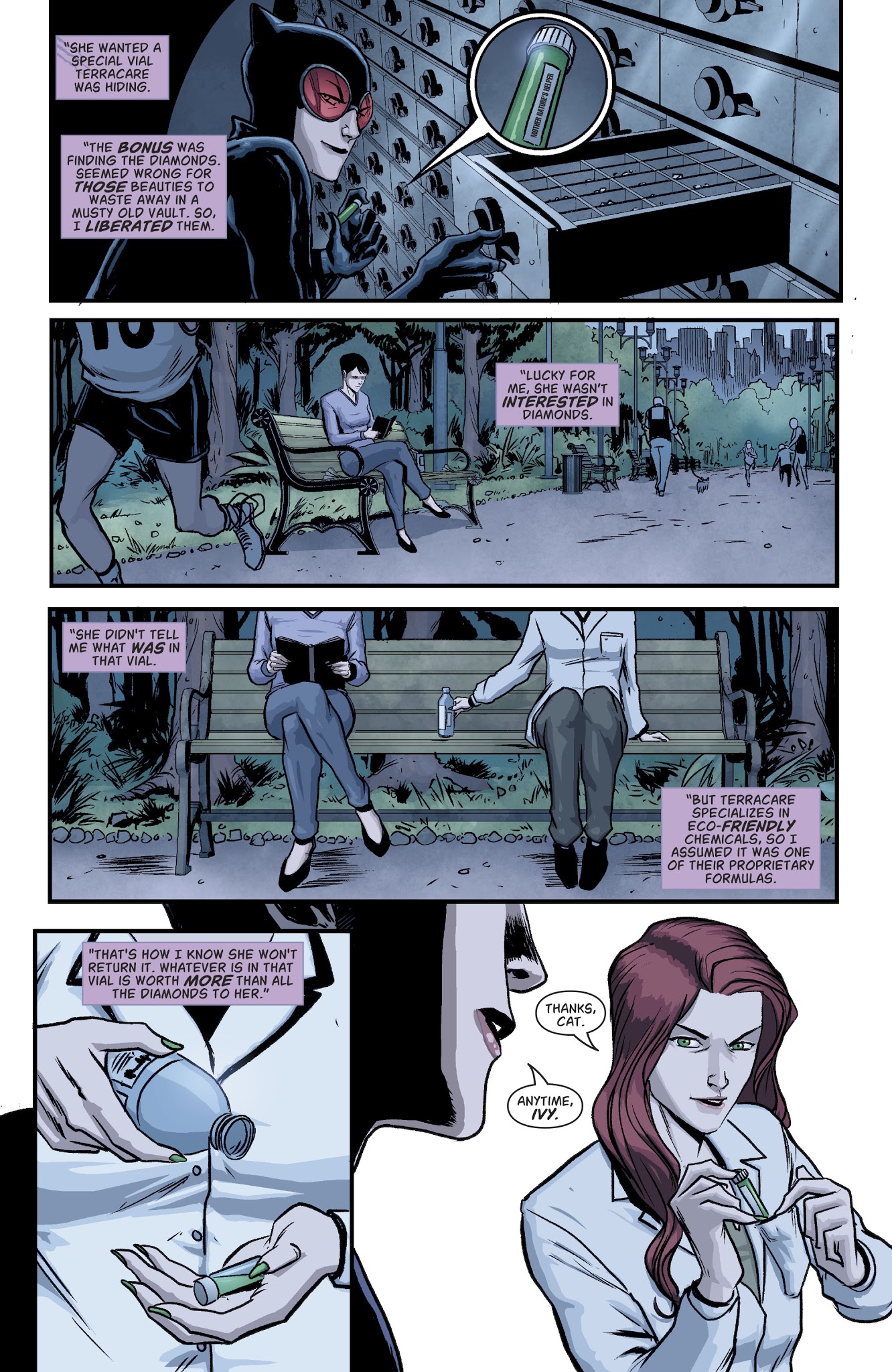 Read online Batgirl and the Birds of Prey comic -  Issue #12 - 13
