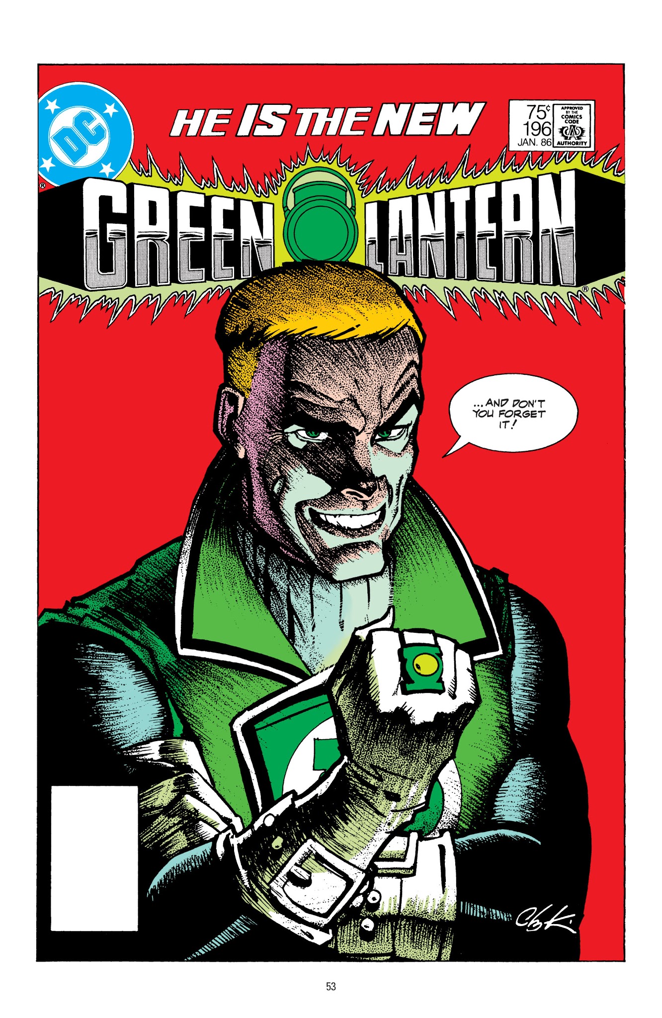 Read online Green Lantern: Sector 2814 comic -  Issue # TPB 3 - 53