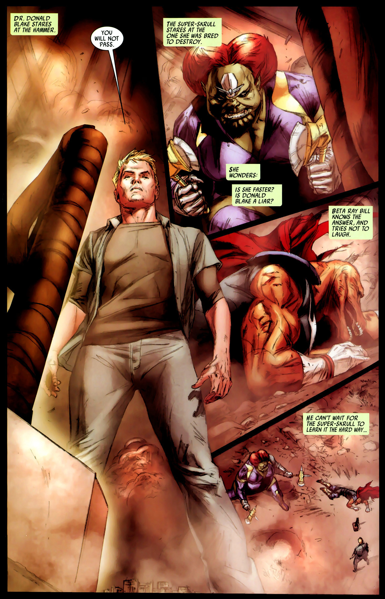 Read online Secret Invasion: Thor comic -  Issue #3 - 3