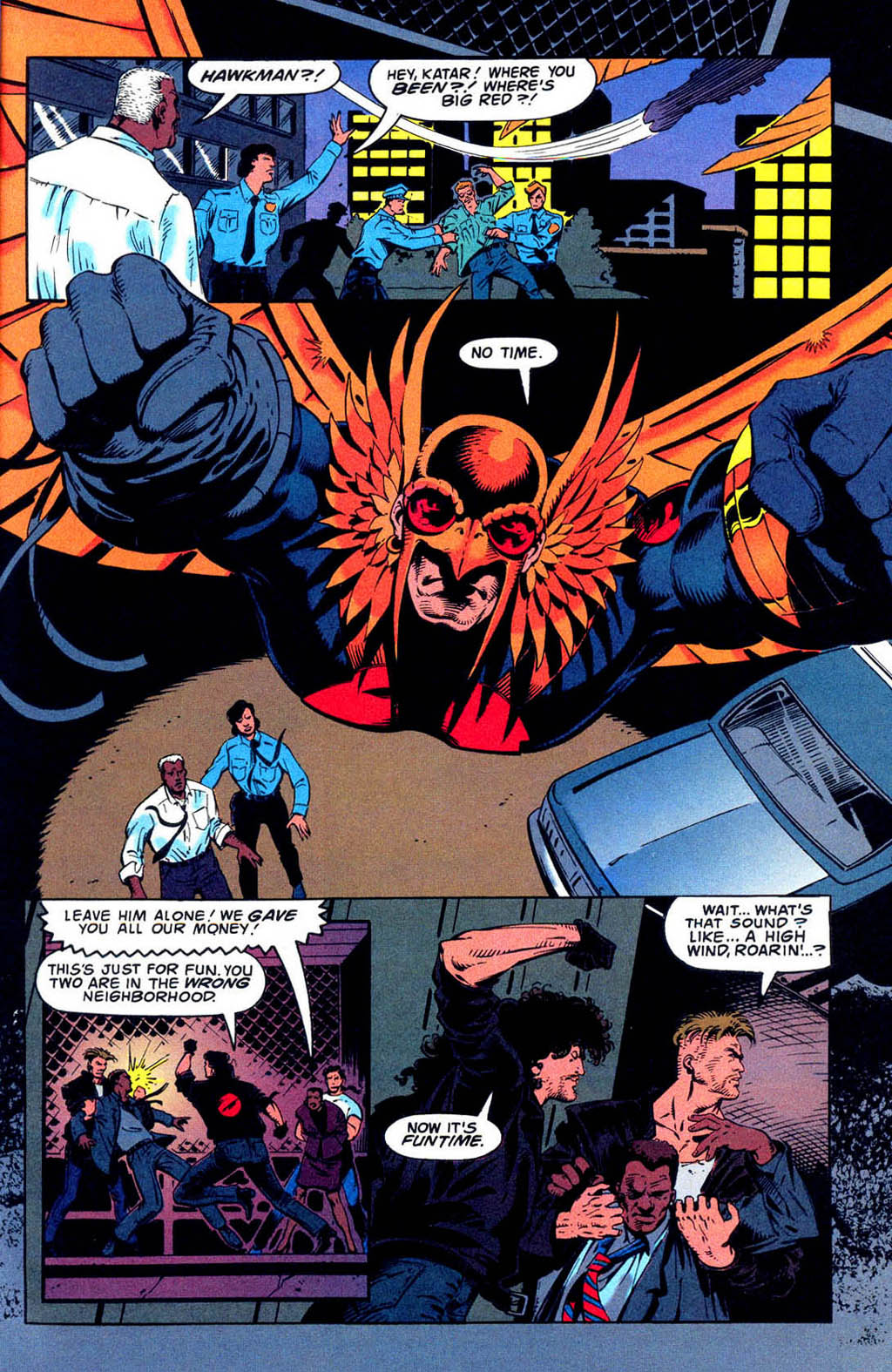 Hawkman (1993) Issue #1 #4 - English 6