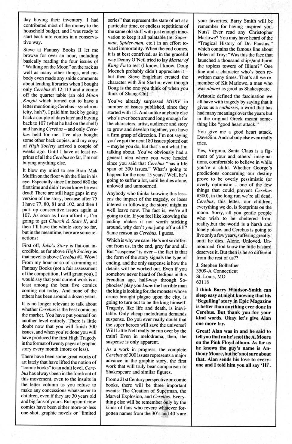 Read online Cerebus comic -  Issue #122 - 26