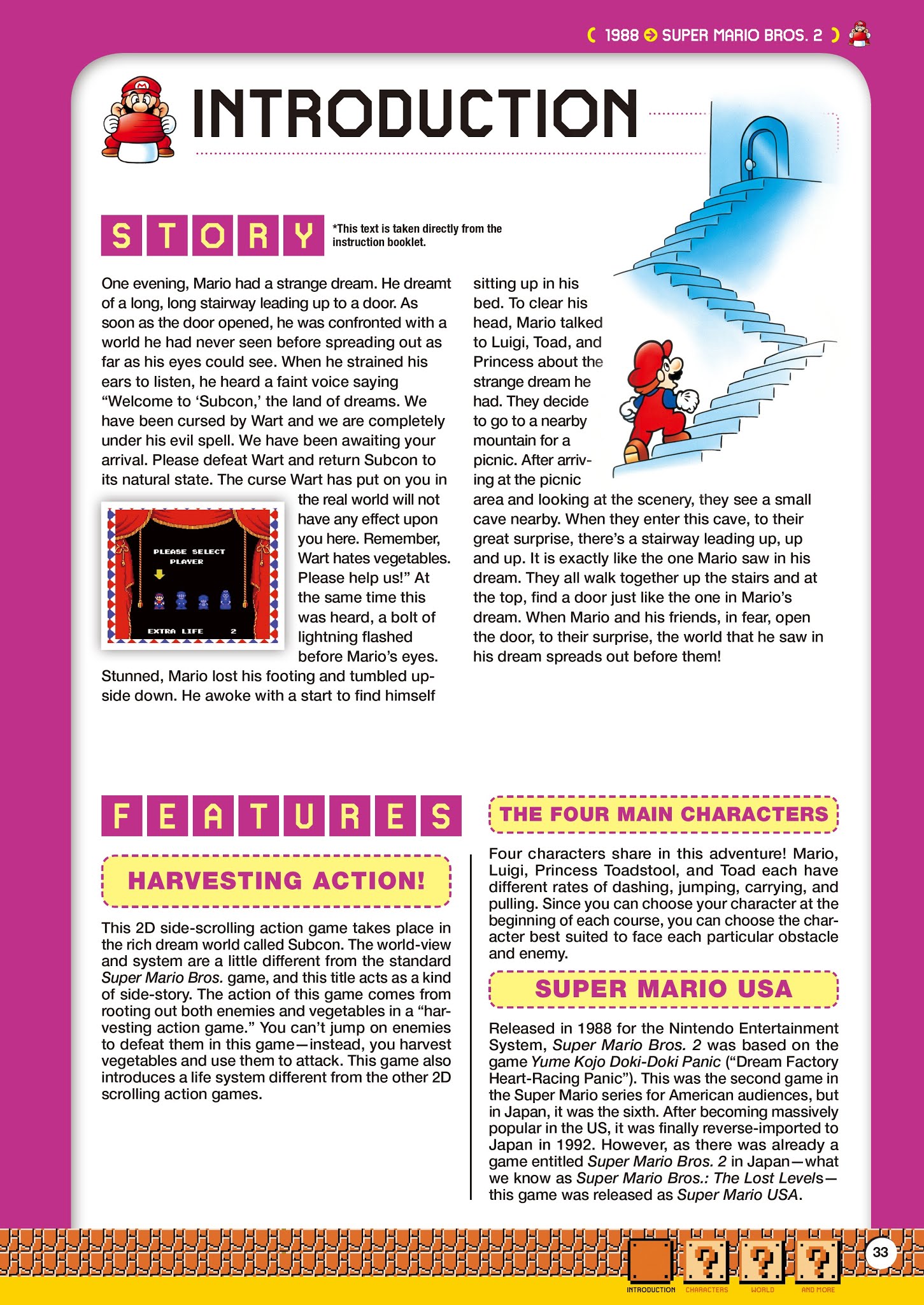 Read online Super Mario Bros. Encyclopedia: The Official Guide to the First 30 Years comic -  Issue # TPB (Part 1) - 34