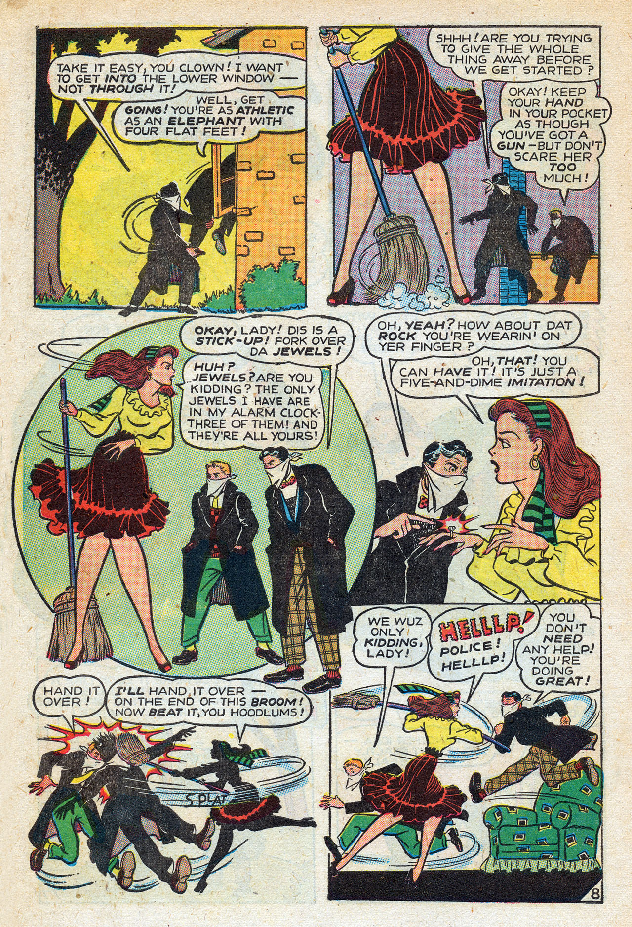 Read online Nellie The Nurse (1945) comic -  Issue #14 - 10
