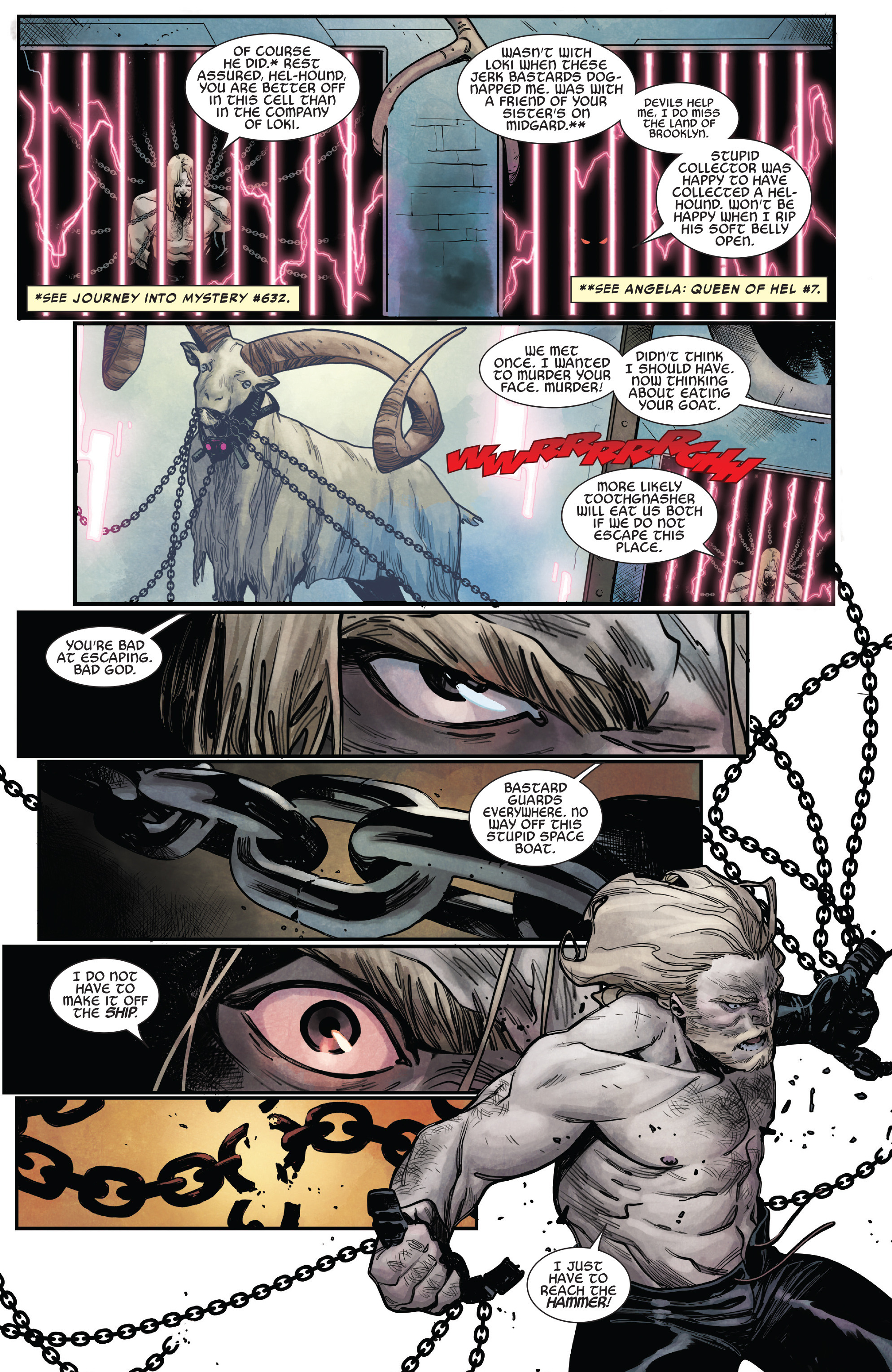 Read online The Unworthy Thor comic -  Issue #3 - 7